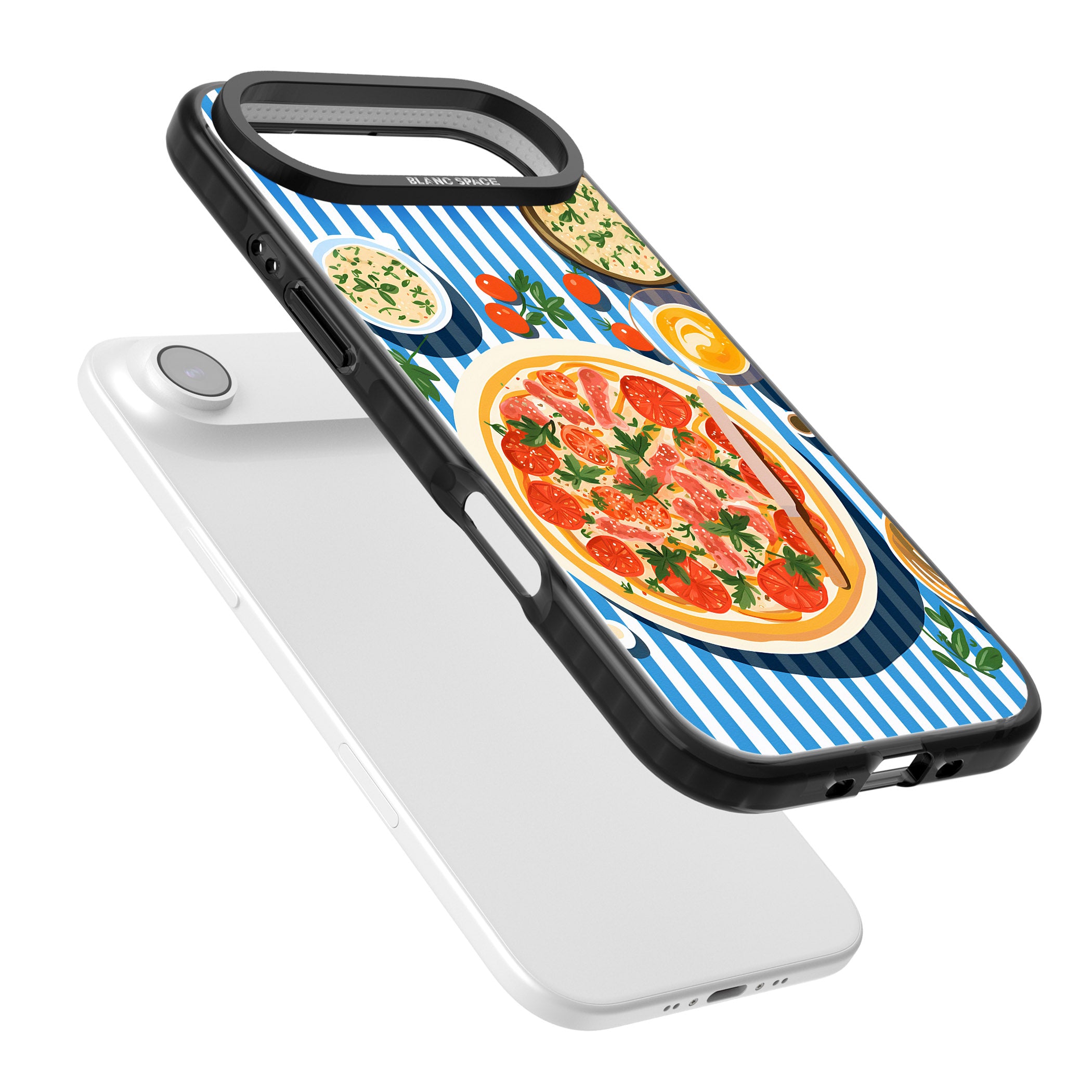 Italian Platter iPhone 17 Air Impact Pro Black Phone Case Colours