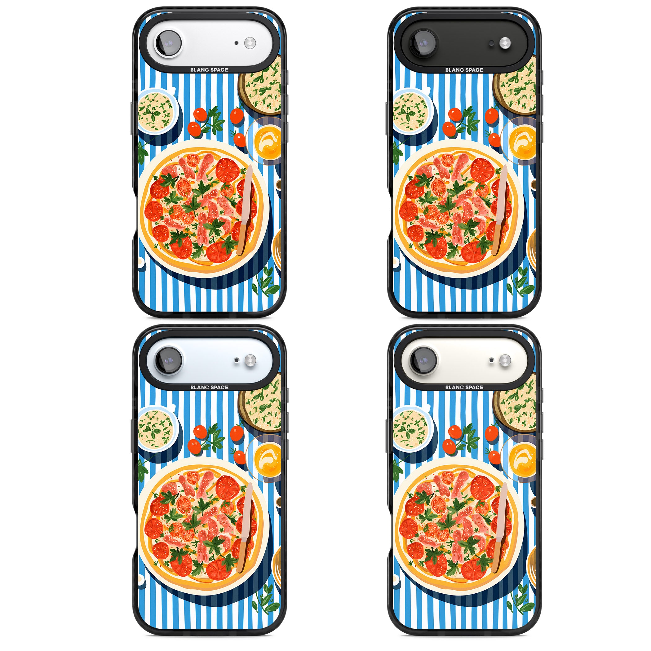 Italian Platter iPhone 17 Air Impact Pro Black Phone Case APT Impact Protection