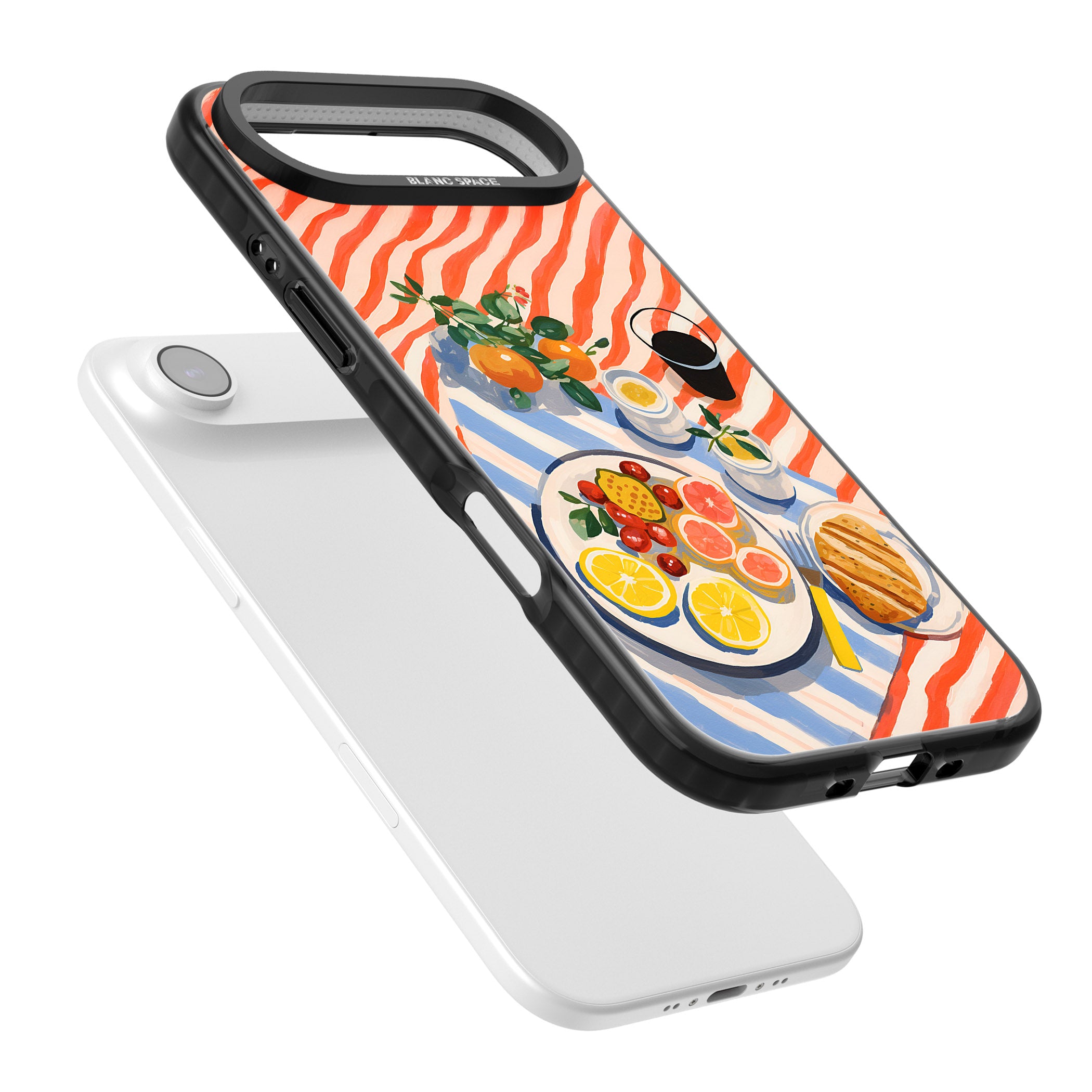 Citrus Picnic iPhone 17 Air Impact Pro Black Phone Case Colours