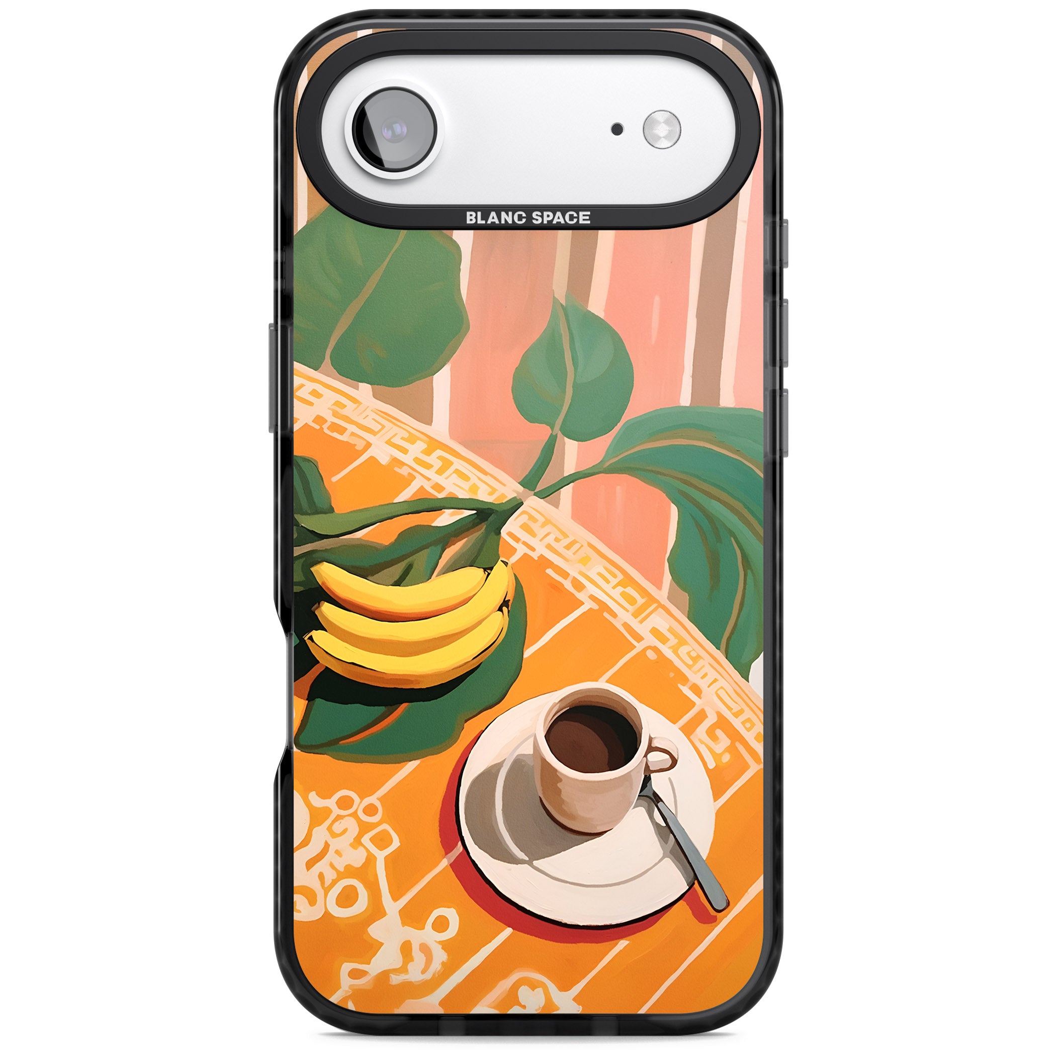 Mediterranean Breakfast iPhone 17 Air Impact Pro Black Phone Case