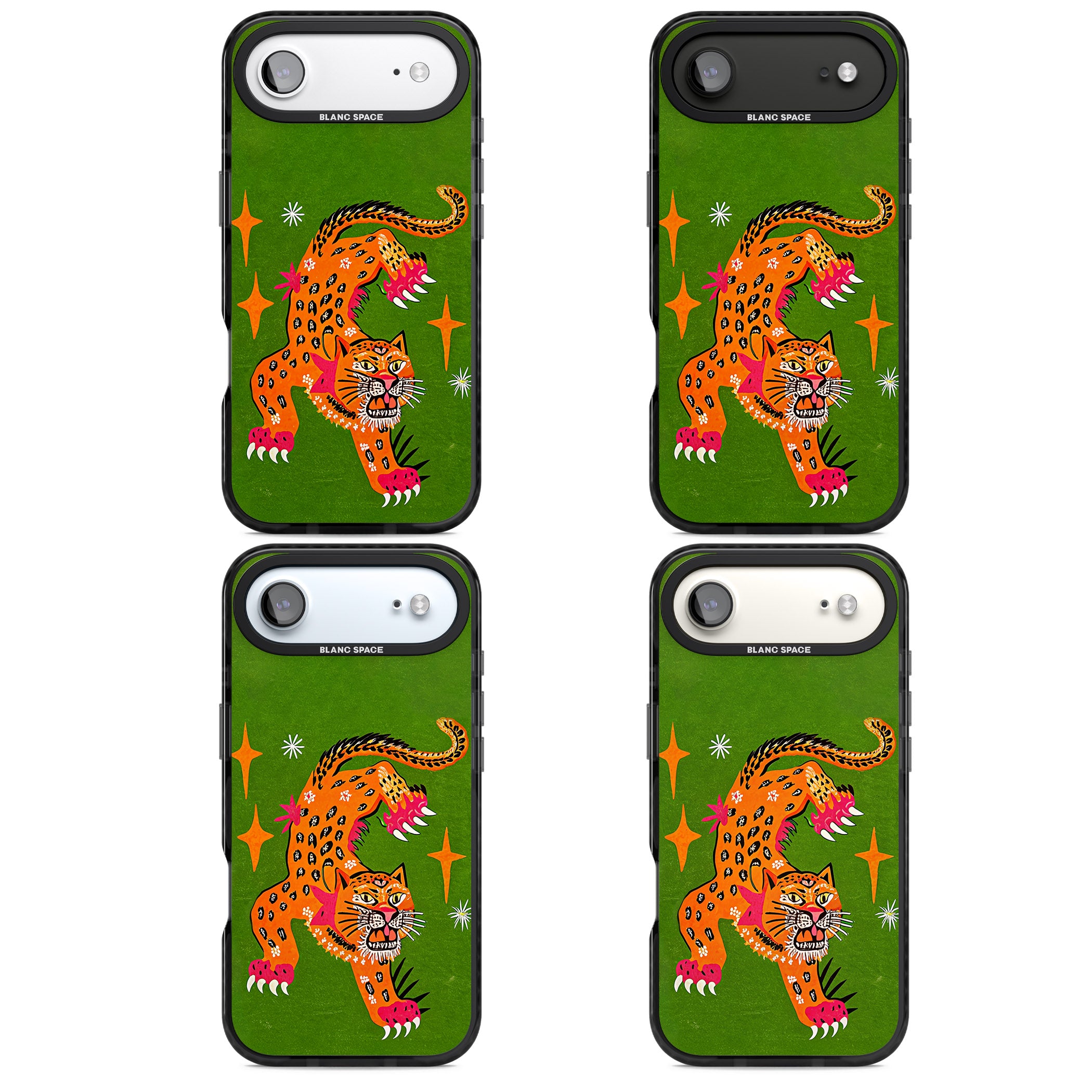 Fierce Jaguar iPhone 17 Air Impact Pro Black Phone Case APT Impact Protection