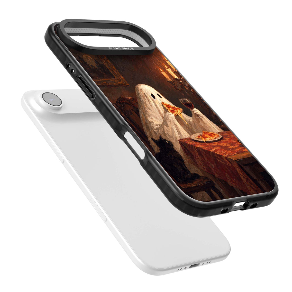 Lonely Night In art iPhone case | Black Impact Magsafe case for iPhone Air