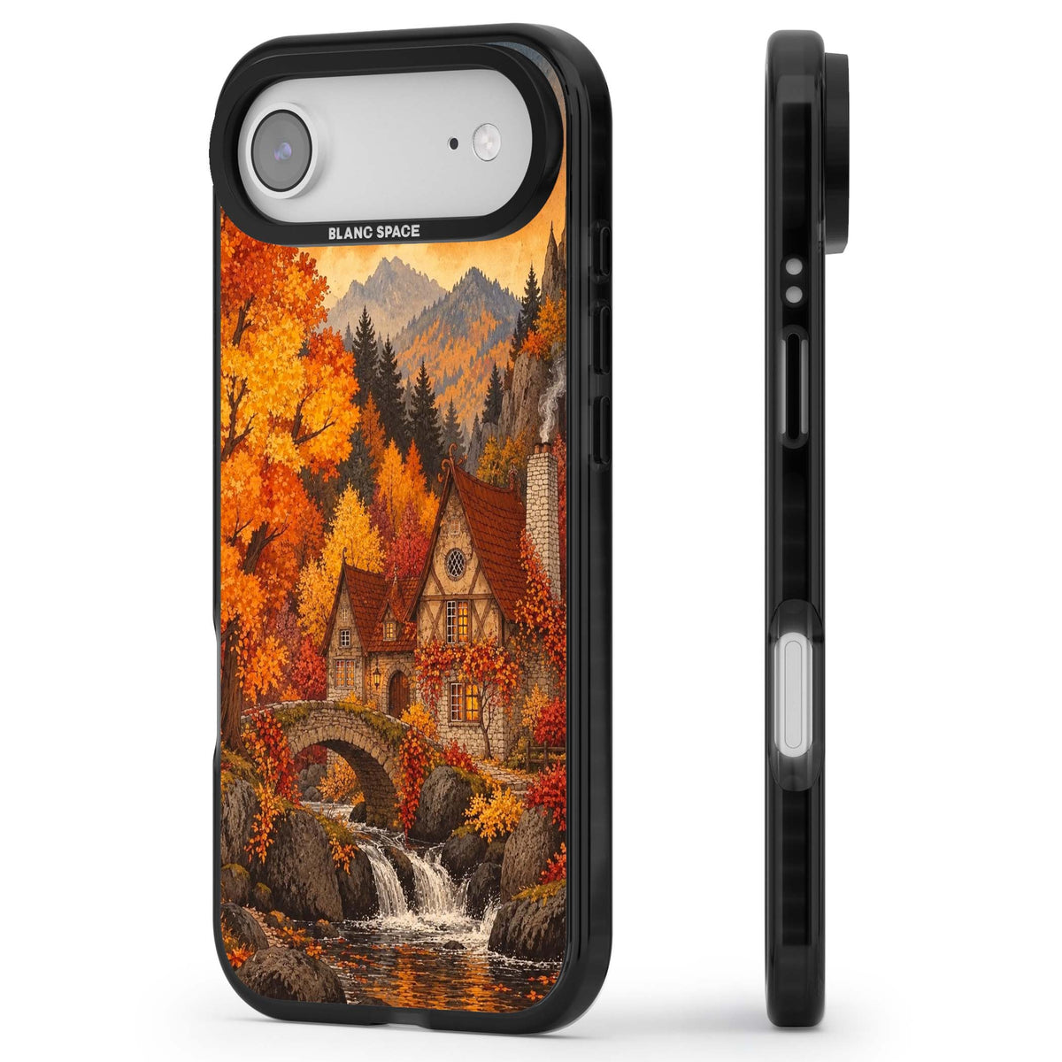 Auburn Cottage iPhone case | Black Impact Magsafe case for iPhone Air