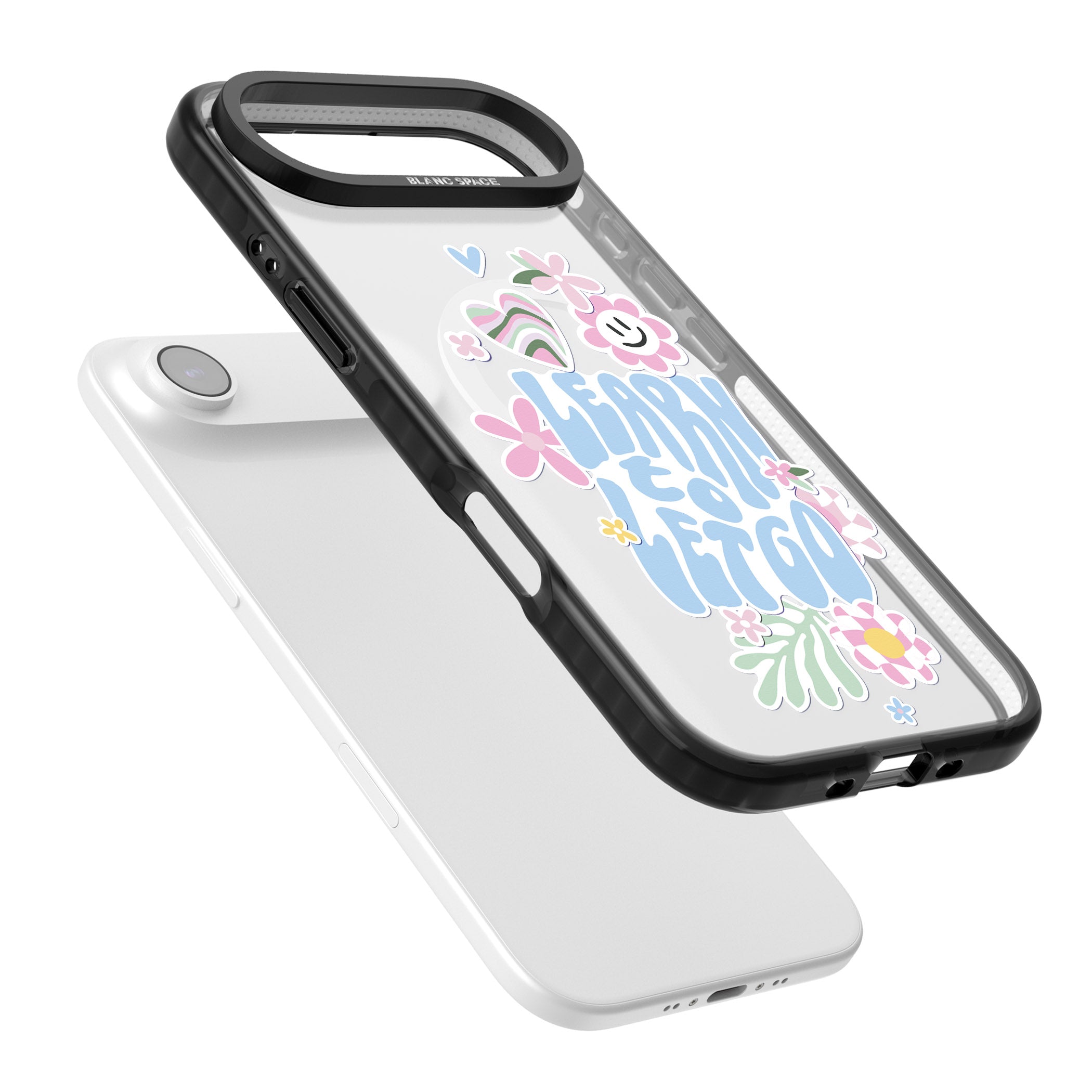 Learn To Let Go iPhone 17 Air Impact Pro Black Phone Case Colours