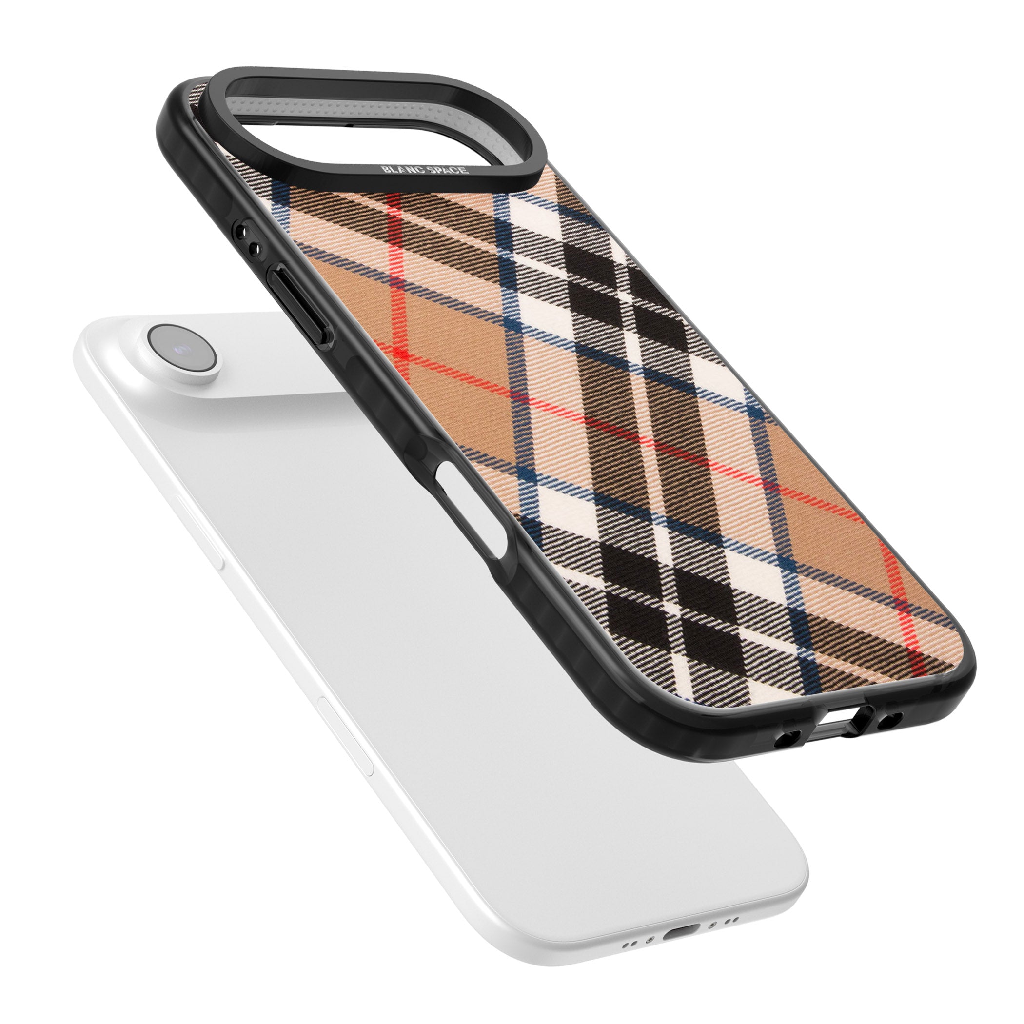 Haymarket Check iPhone 17 Air Impact Pro Black Phone Case Colours
