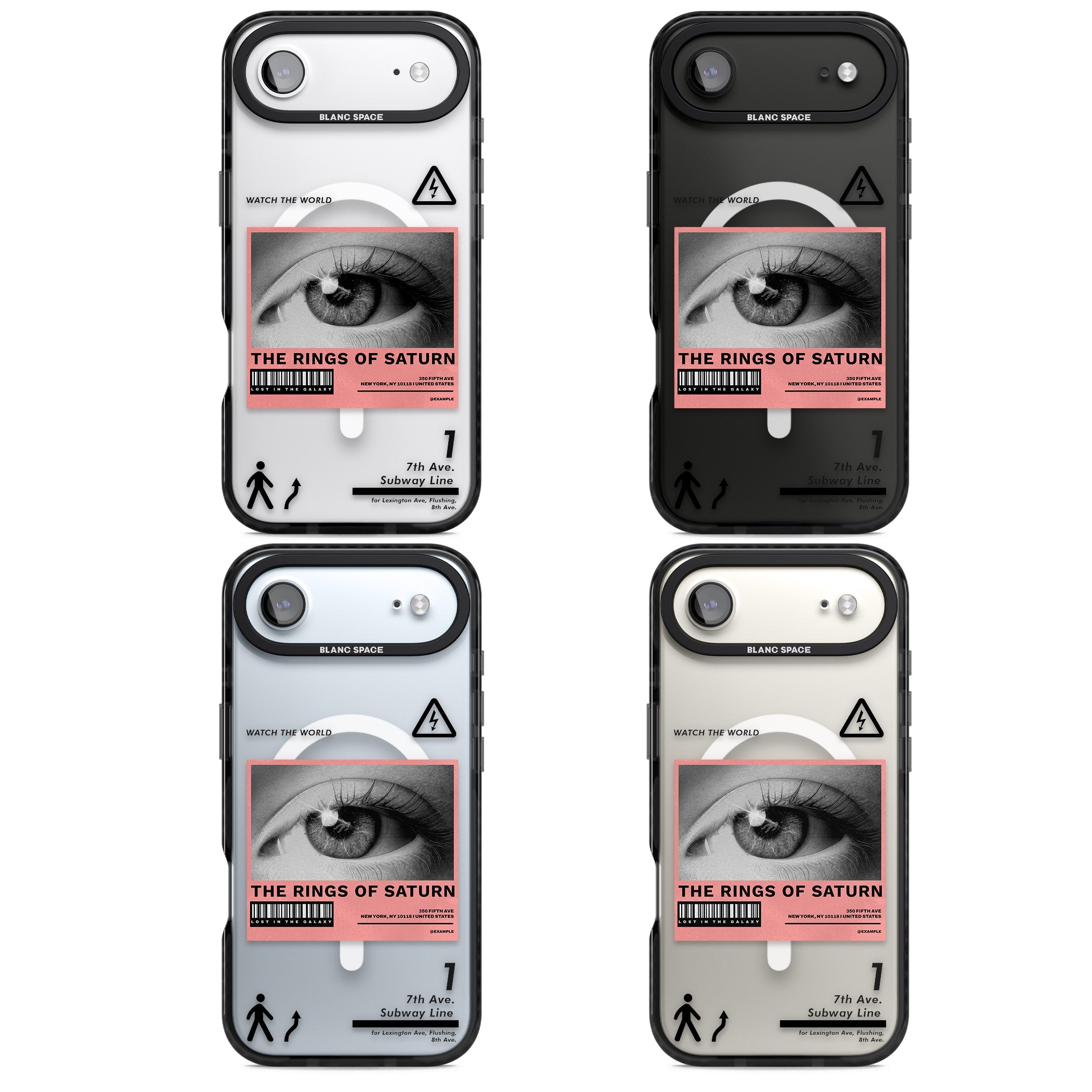 Watch The World iPhone 17 Air Impact Pro Black Phone Case APT Impact Protection