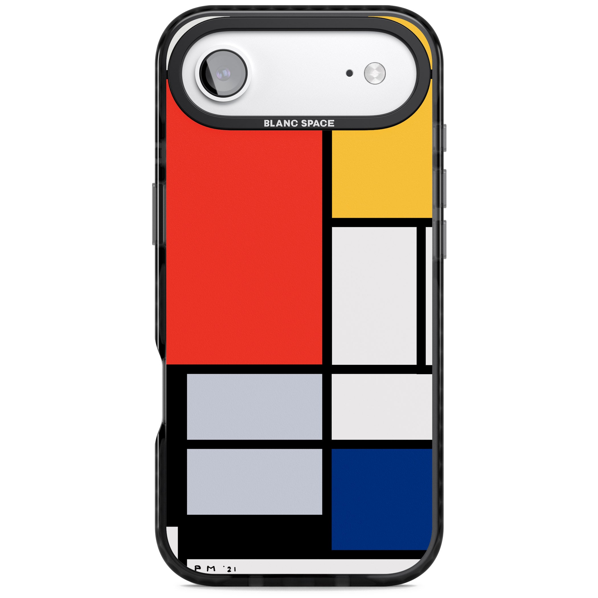 Piet Mondrian'S Composition iPhone 17 Air Impact Pro Black Phone Case