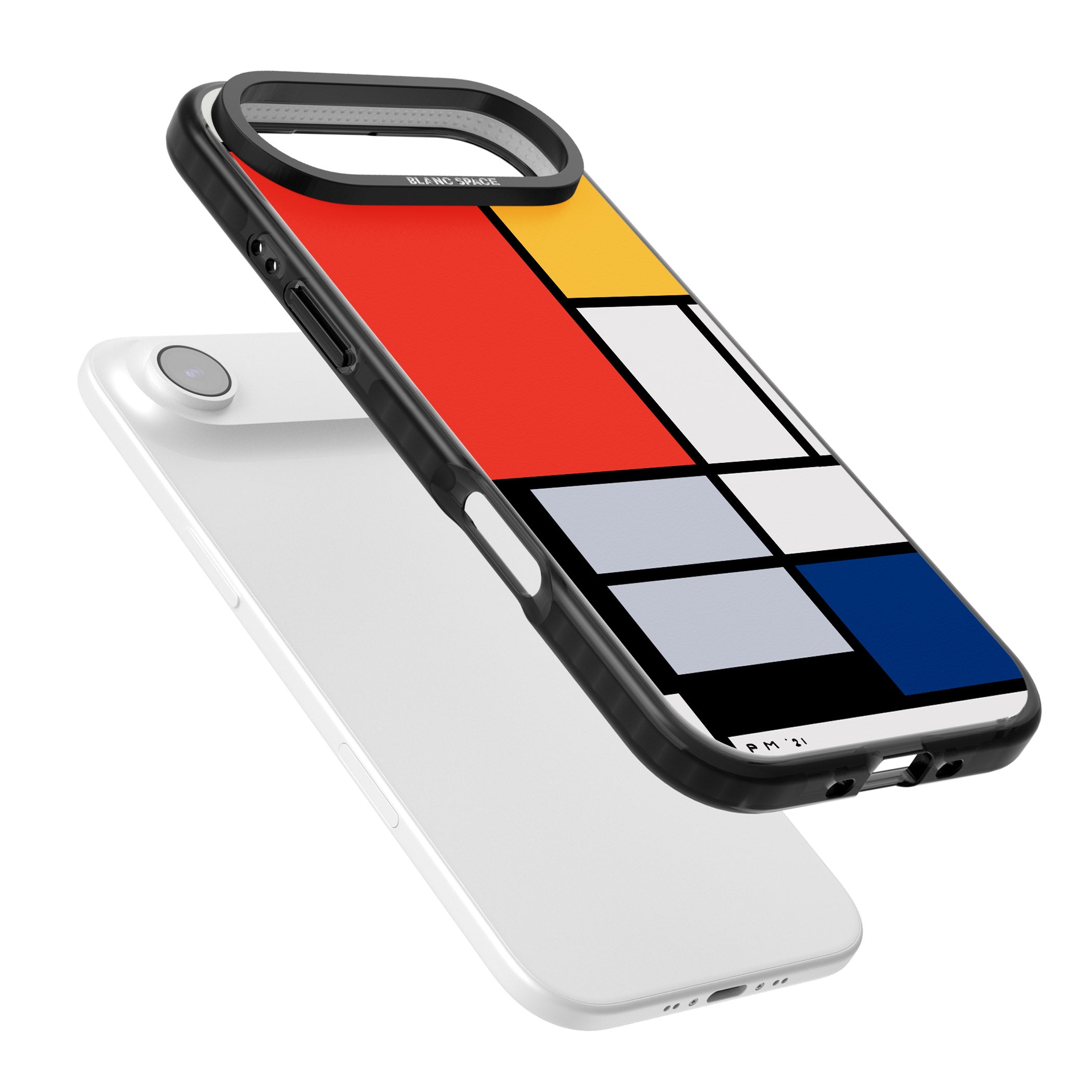 Piet Mondrian'S Composition iPhone 17 Air Impact Pro Black Phone Case Colours