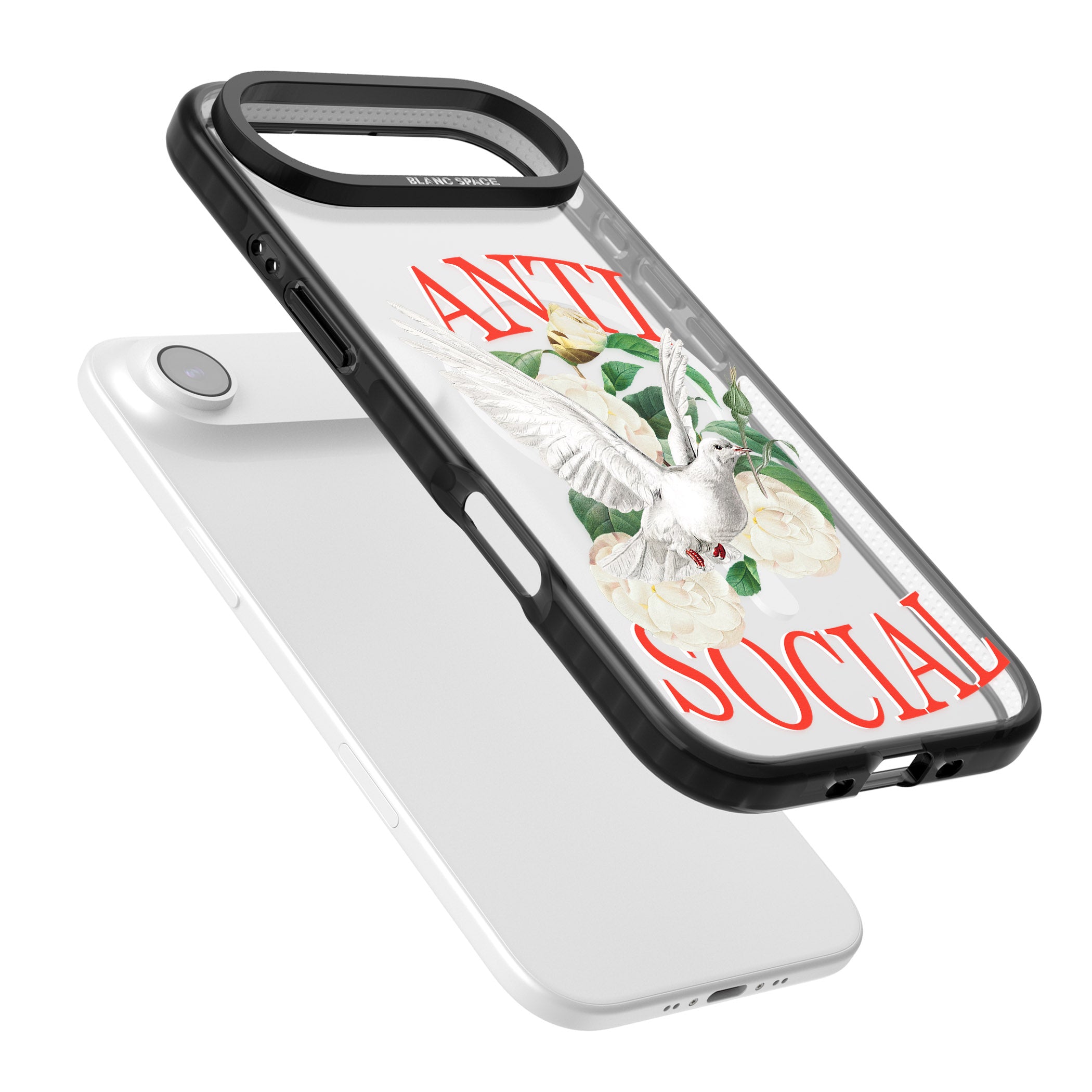 Anti Social iPhone 17 Air Impact Pro Black Phone Case Colours