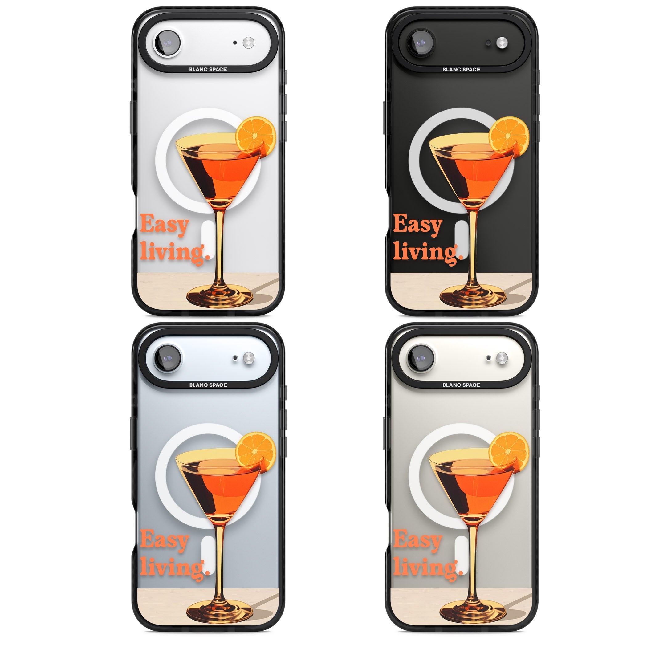 Easy Living iPhone 17 Air Impact Pro Black Phone Case APT Impact Protection