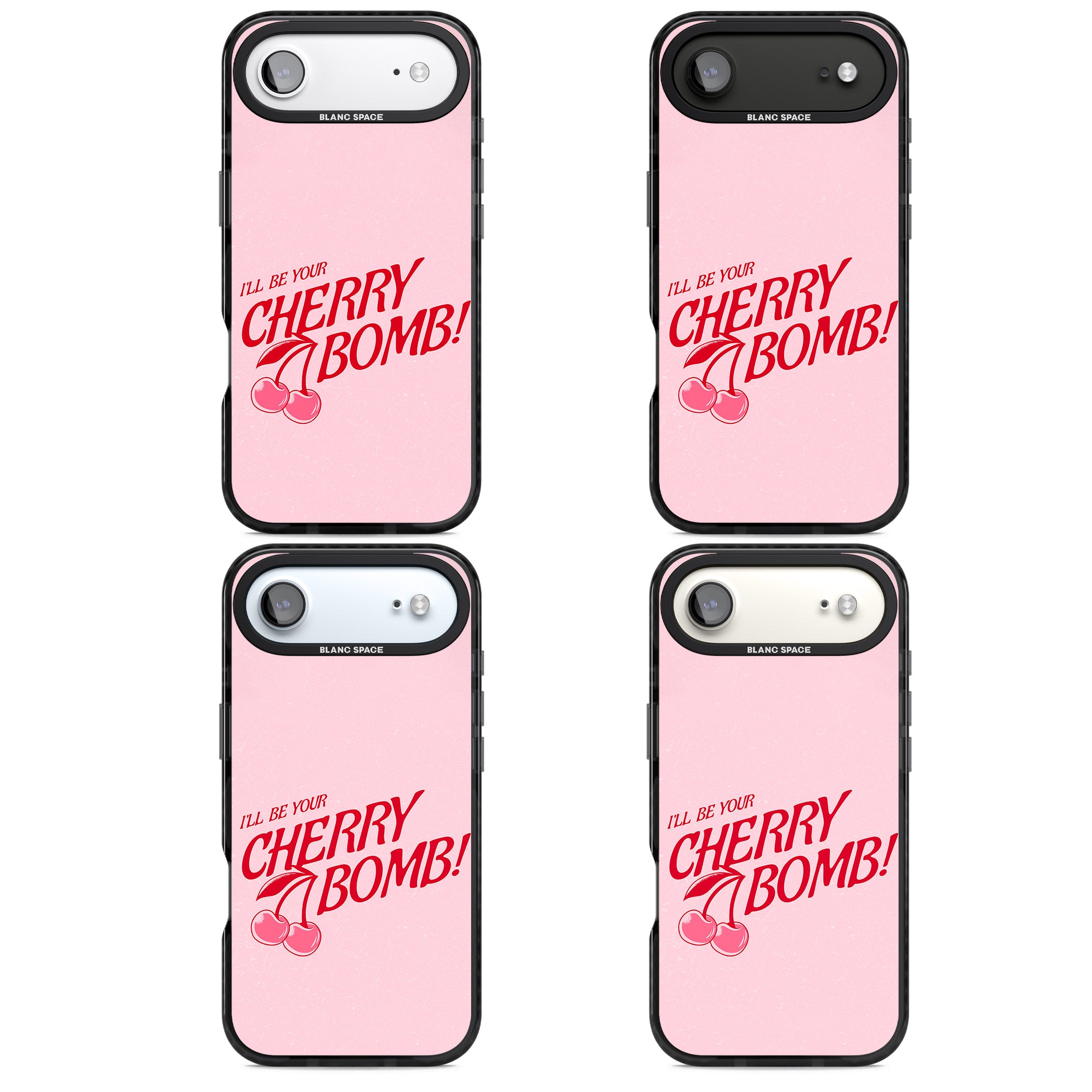 Your Cherry Bomb iPhone 17 Air Impact Pro Black Phone Case APT Impact Protection