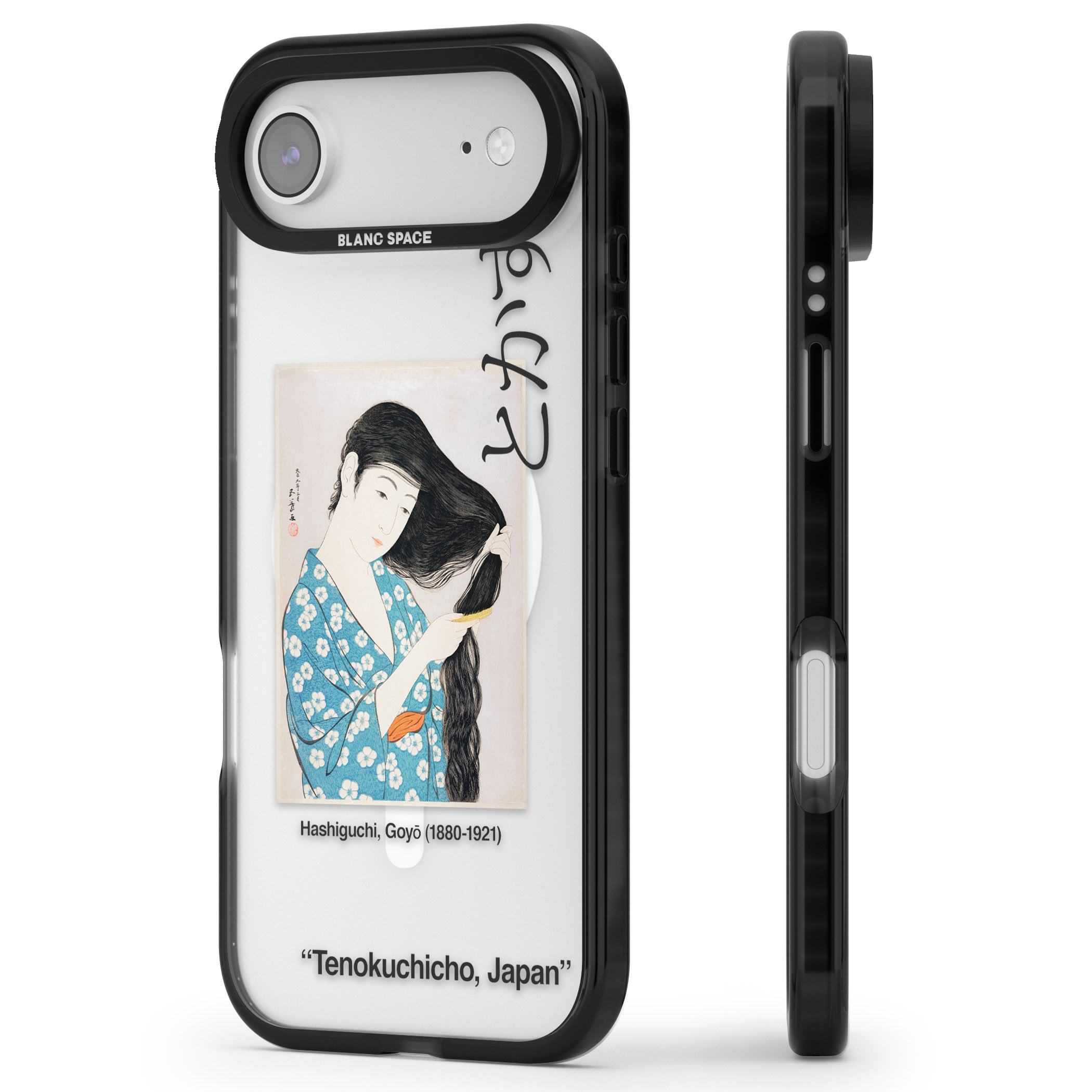 Goyo Hashiguchi iPhone 17 Air Impact Pro Black Phone Case Side Profile