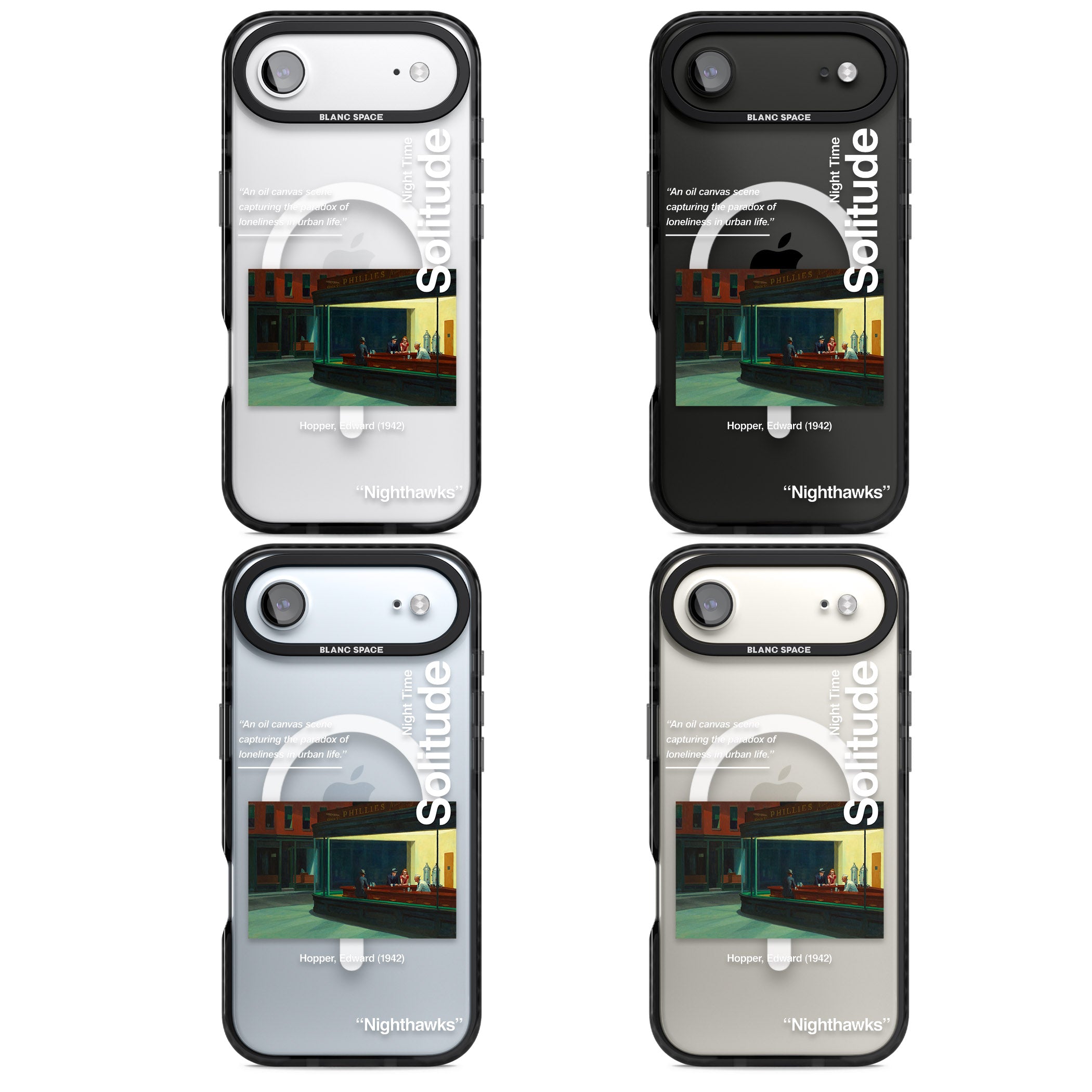 Nighthawks iPhone 17 Air Impact Pro Black Phone Case APT Impact Protection