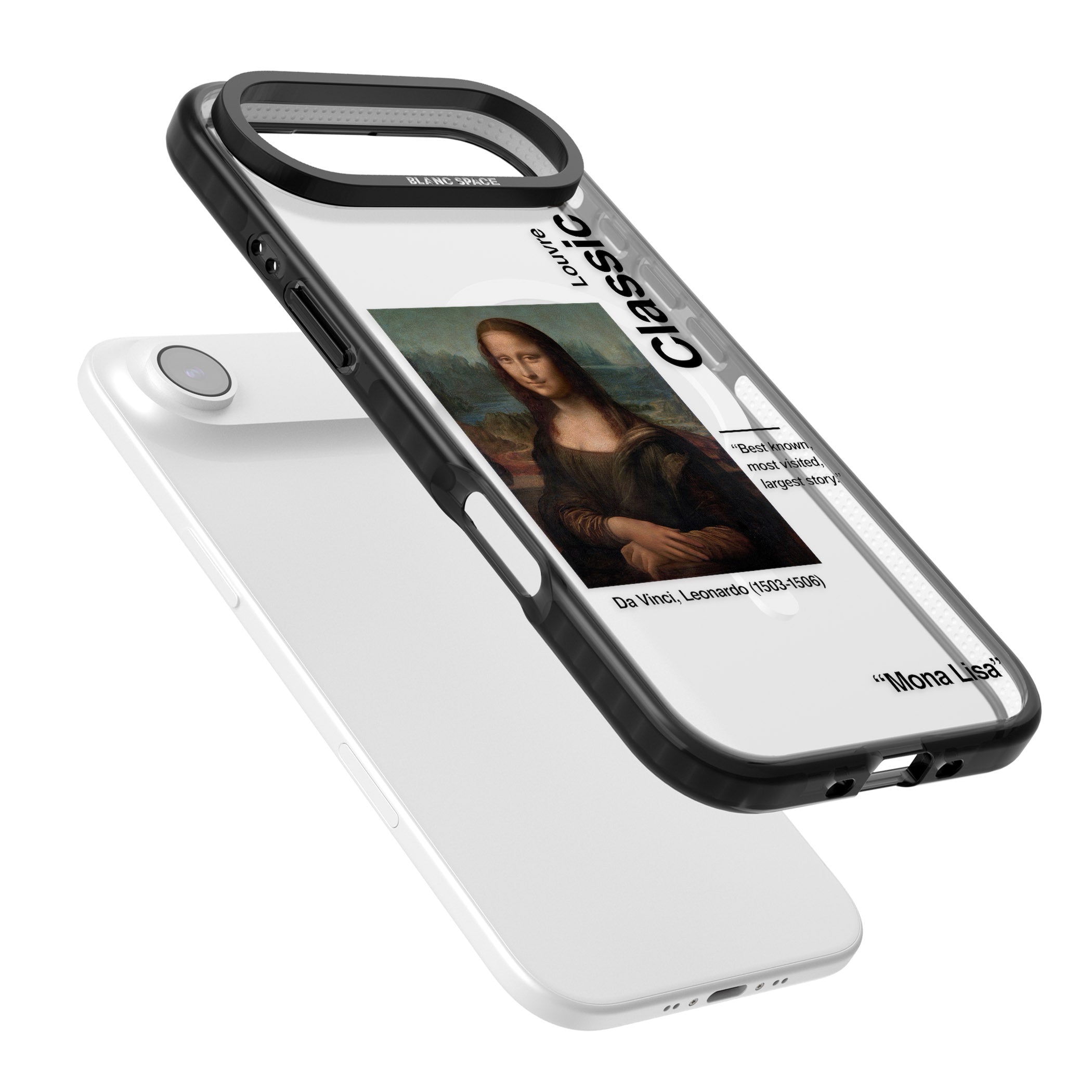 Mona Lisa Leonardo Da Vinci iPhone 17 Air Impact Pro Black Phone Case Colours