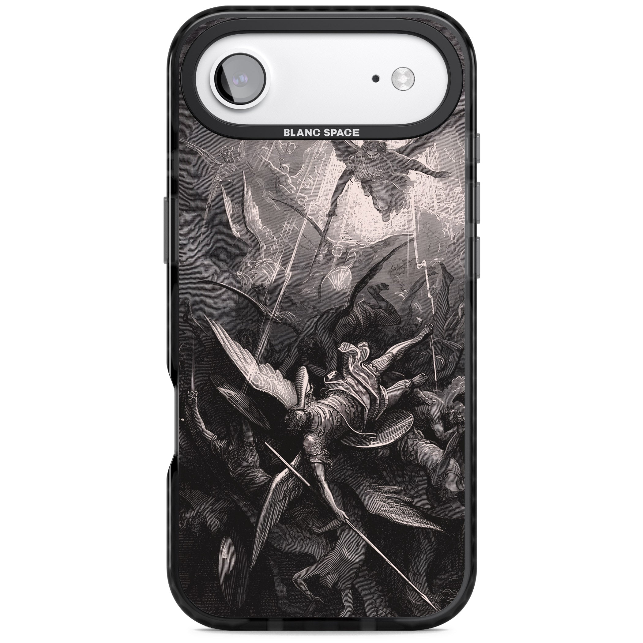 Paradise Lost iPhone 17 Air Impact Pro Black Phone Case