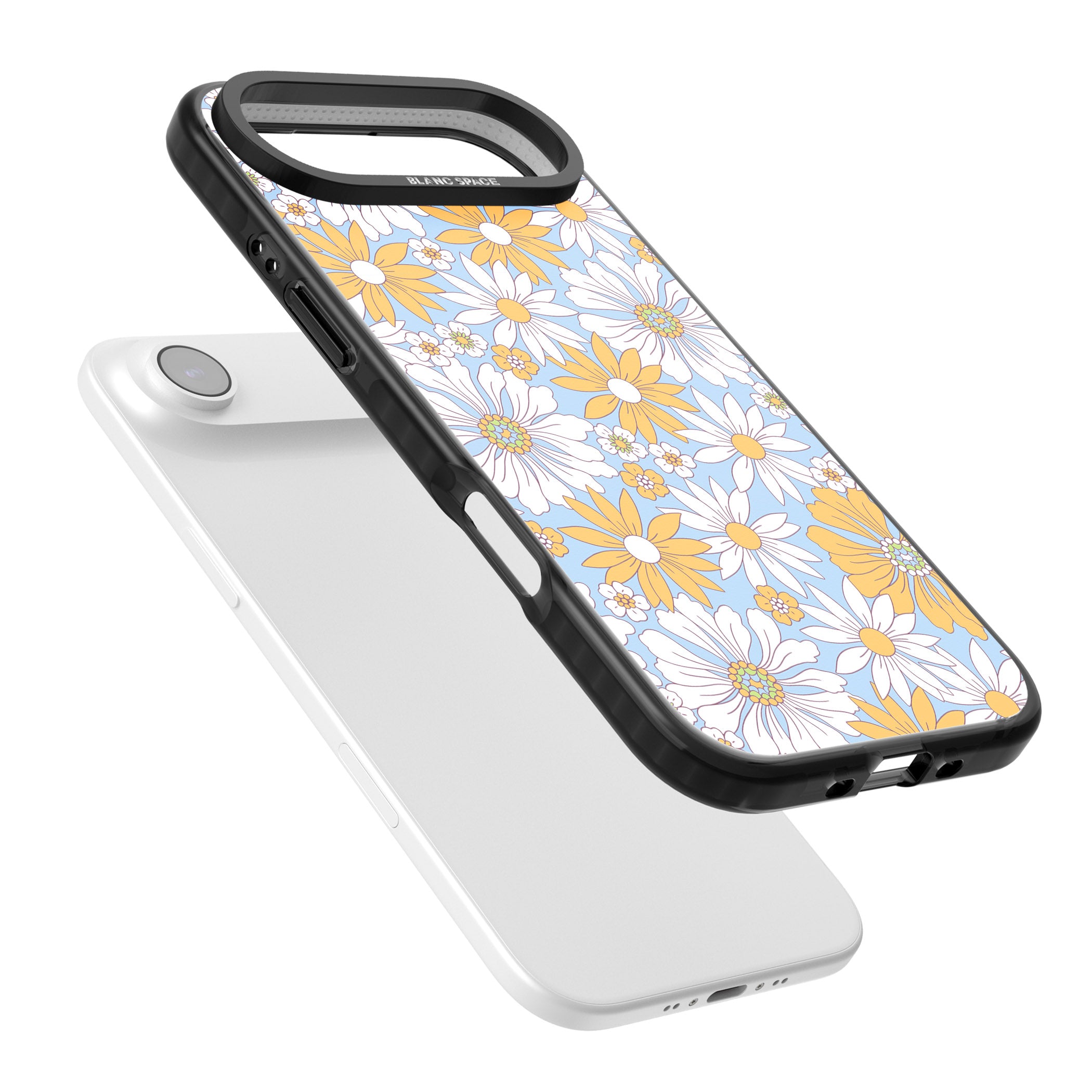 Summers Day Flower Mix iPhone 17 Air Impact Pro Black Phone Case Colours