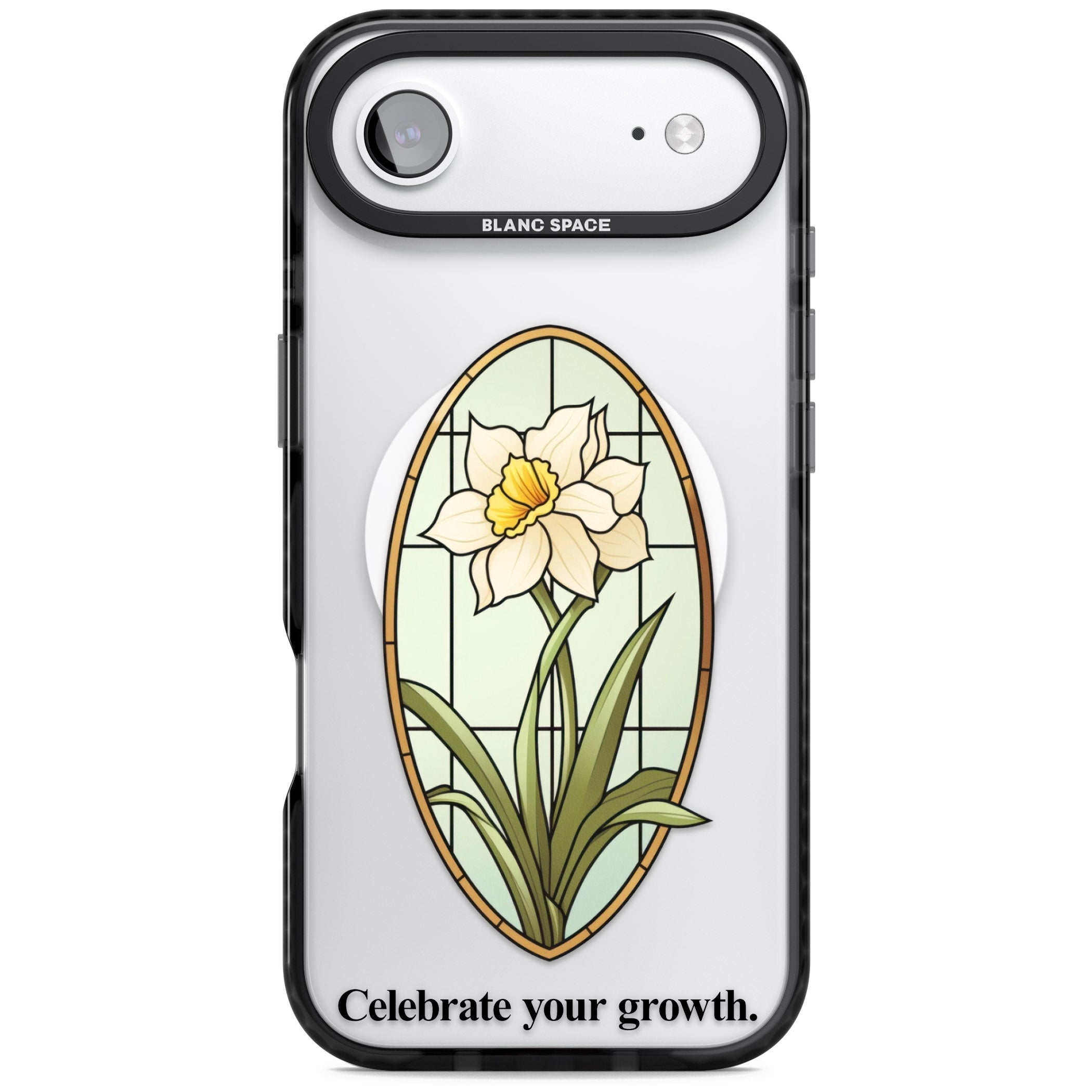 Celebrate Your Growth iPhone 17 Air Impact Pro Black Phone Case