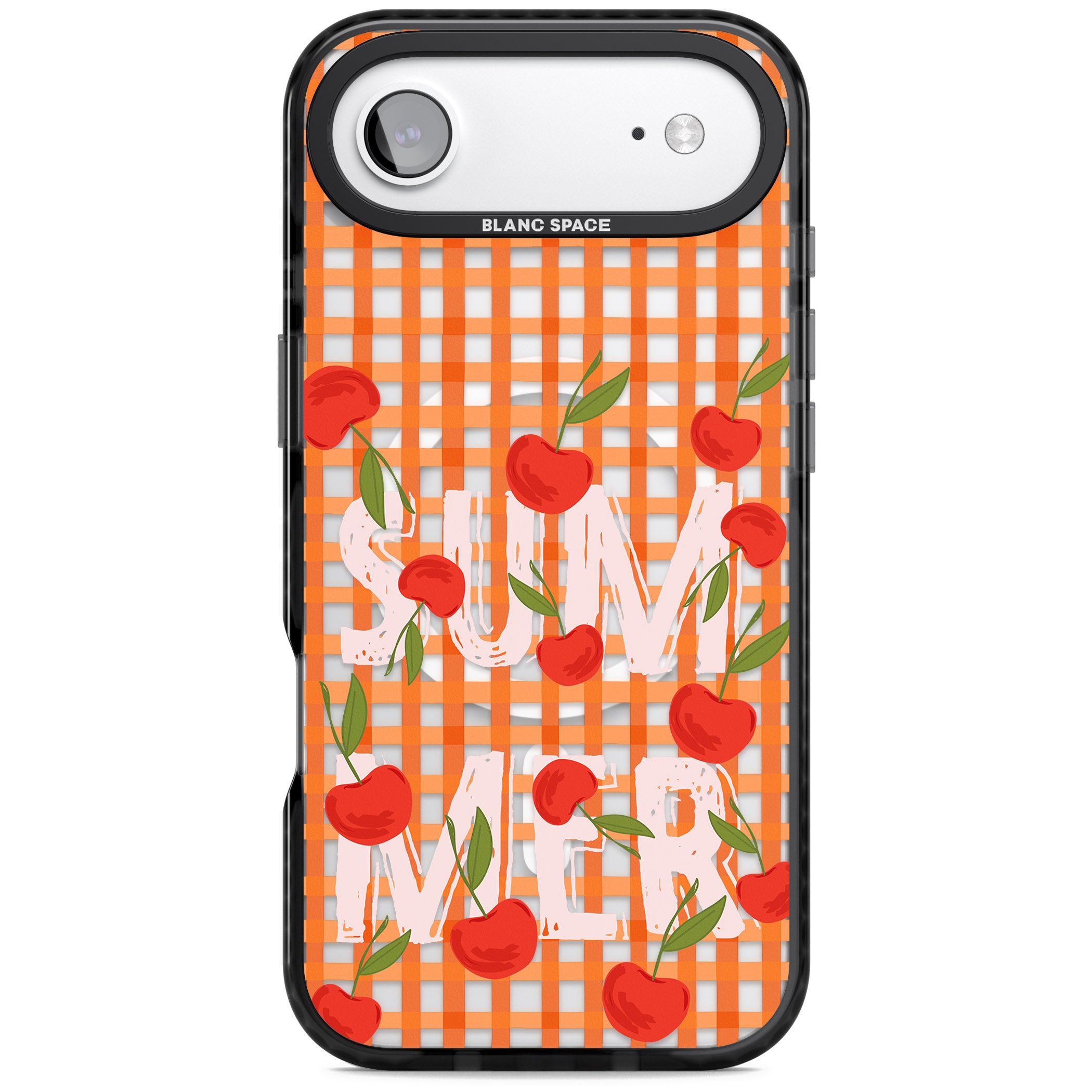 Summer Tomatoes iPhone 17 Air Impact Pro Black Phone Case