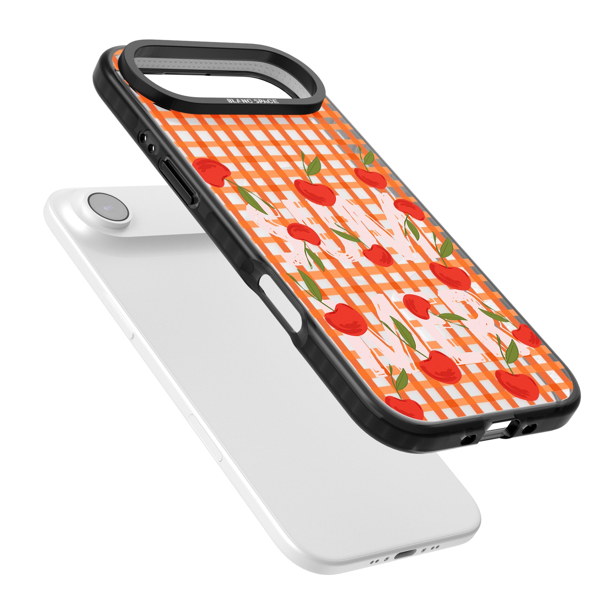 Summer Tomatoes iPhone 17 Air Impact Pro Black Phone Case Colours