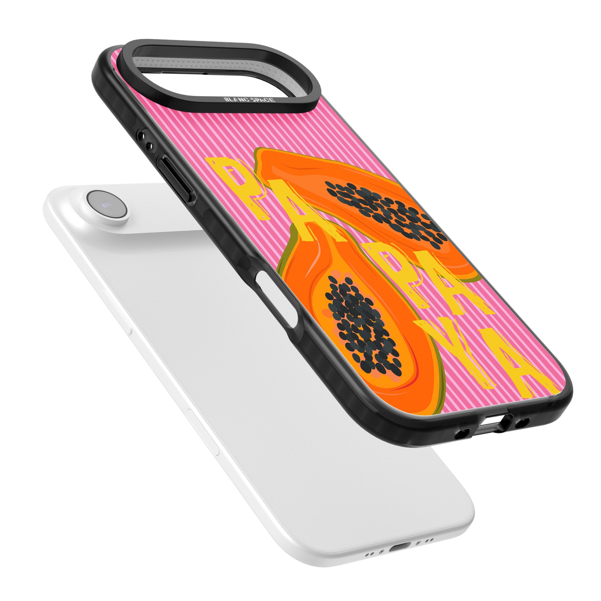 Papaya iPhone 17 Air Impact Pro Black Phone Case Colours