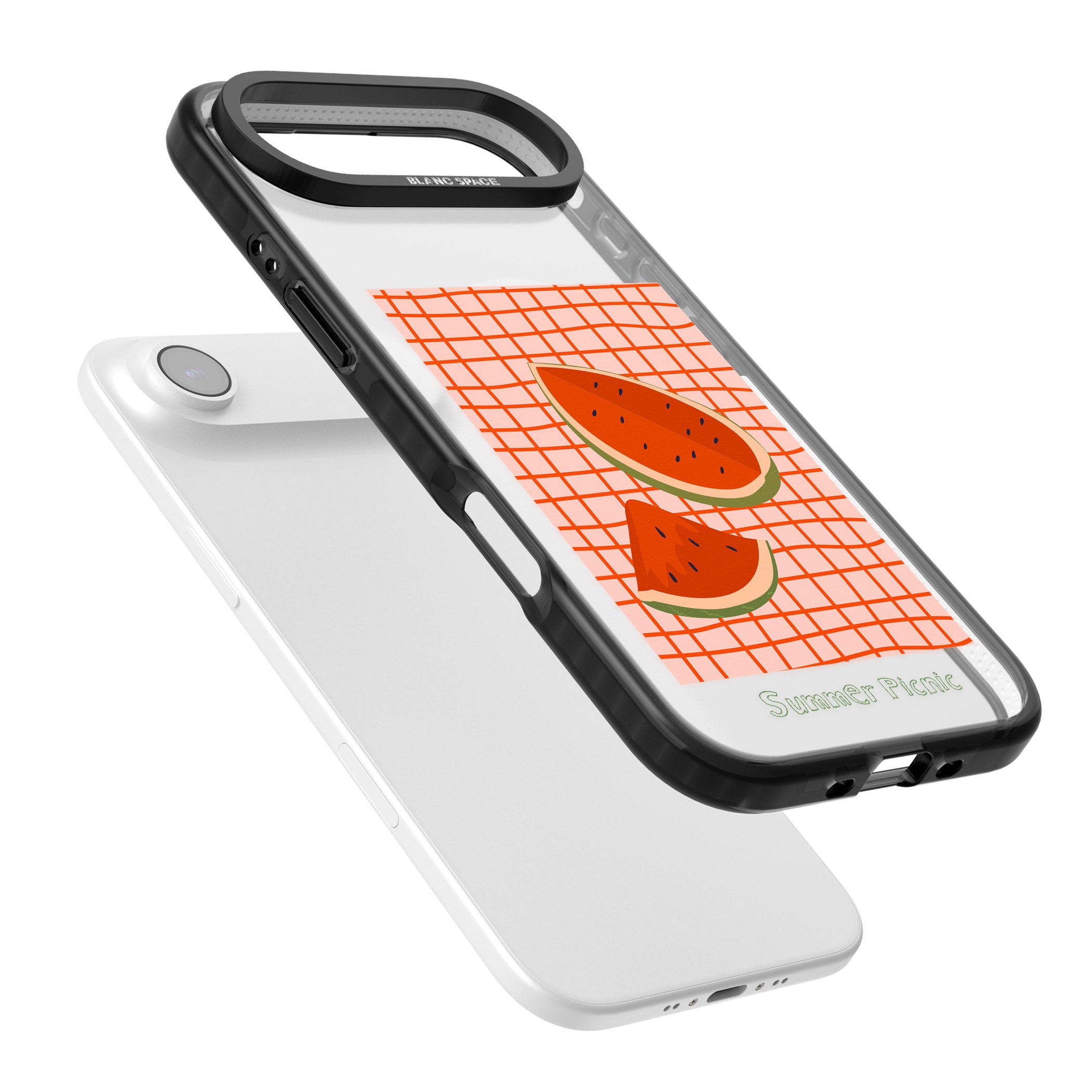 Summer Picnic iPhone 17 Air Impact Pro Black Phone Case Colours