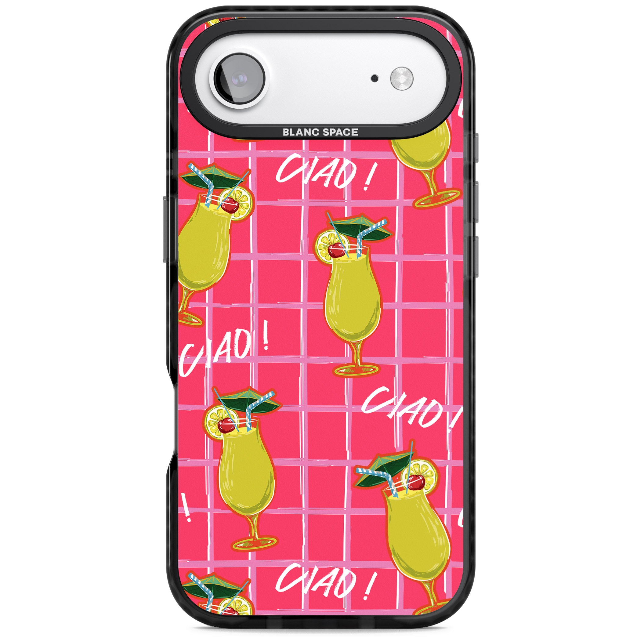 Ciao Lemons iPhone 17 Air Impact Pro Black Phone Case