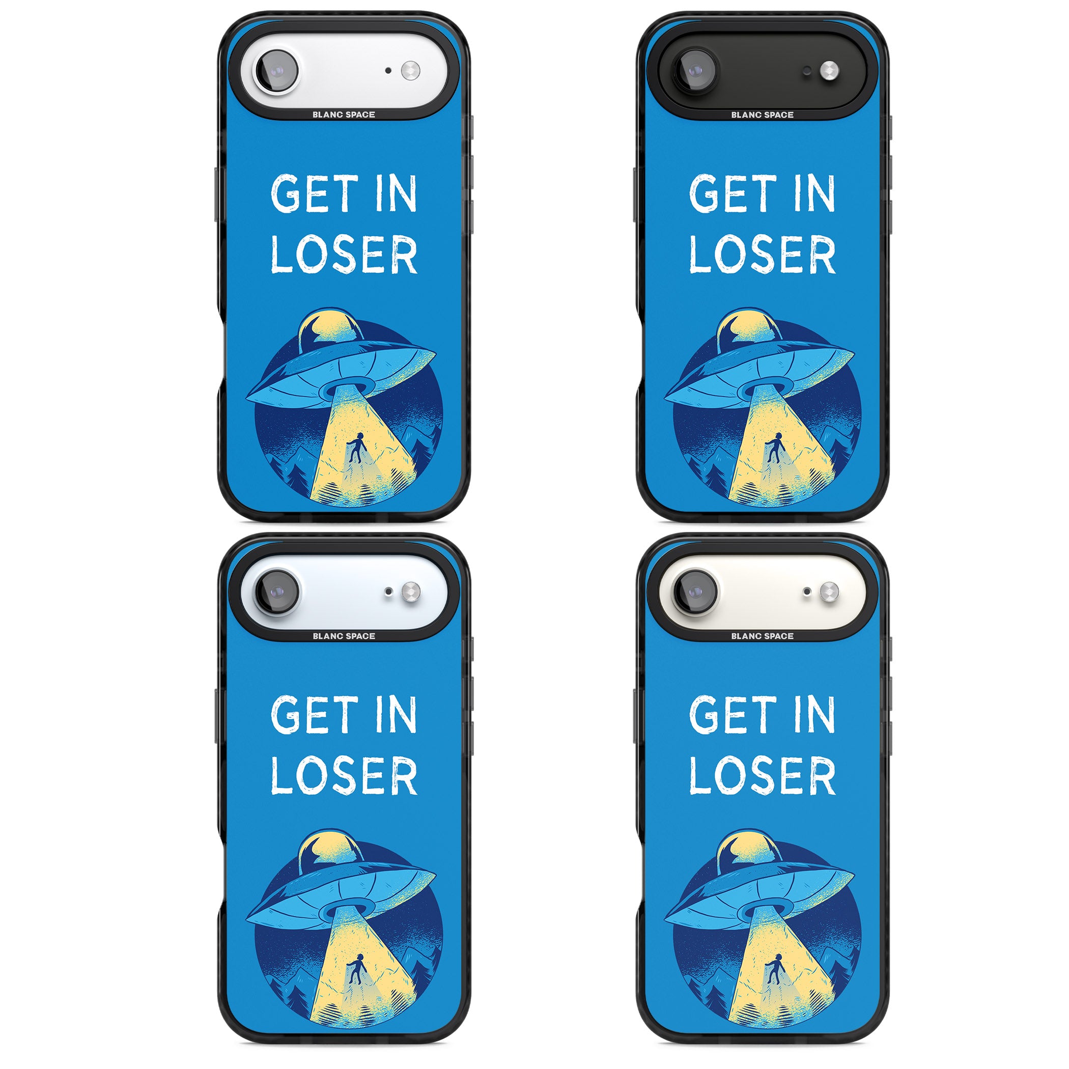 Get In Loser Ufo iPhone 17 Air Impact Pro Black Phone Case APT Impact Protection