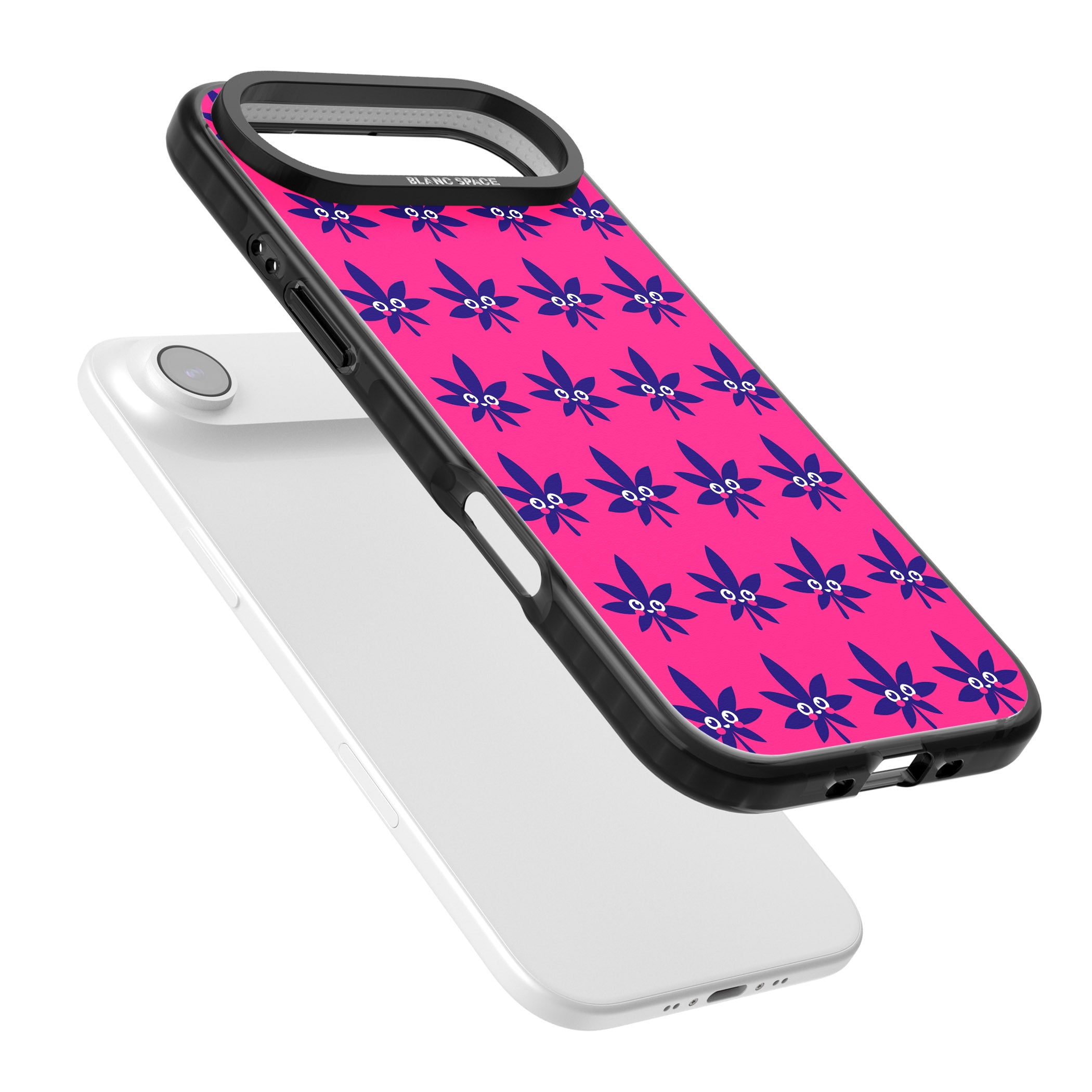 Pink Sativa iPhone 17 Air Impact Pro Black Phone Case Colours