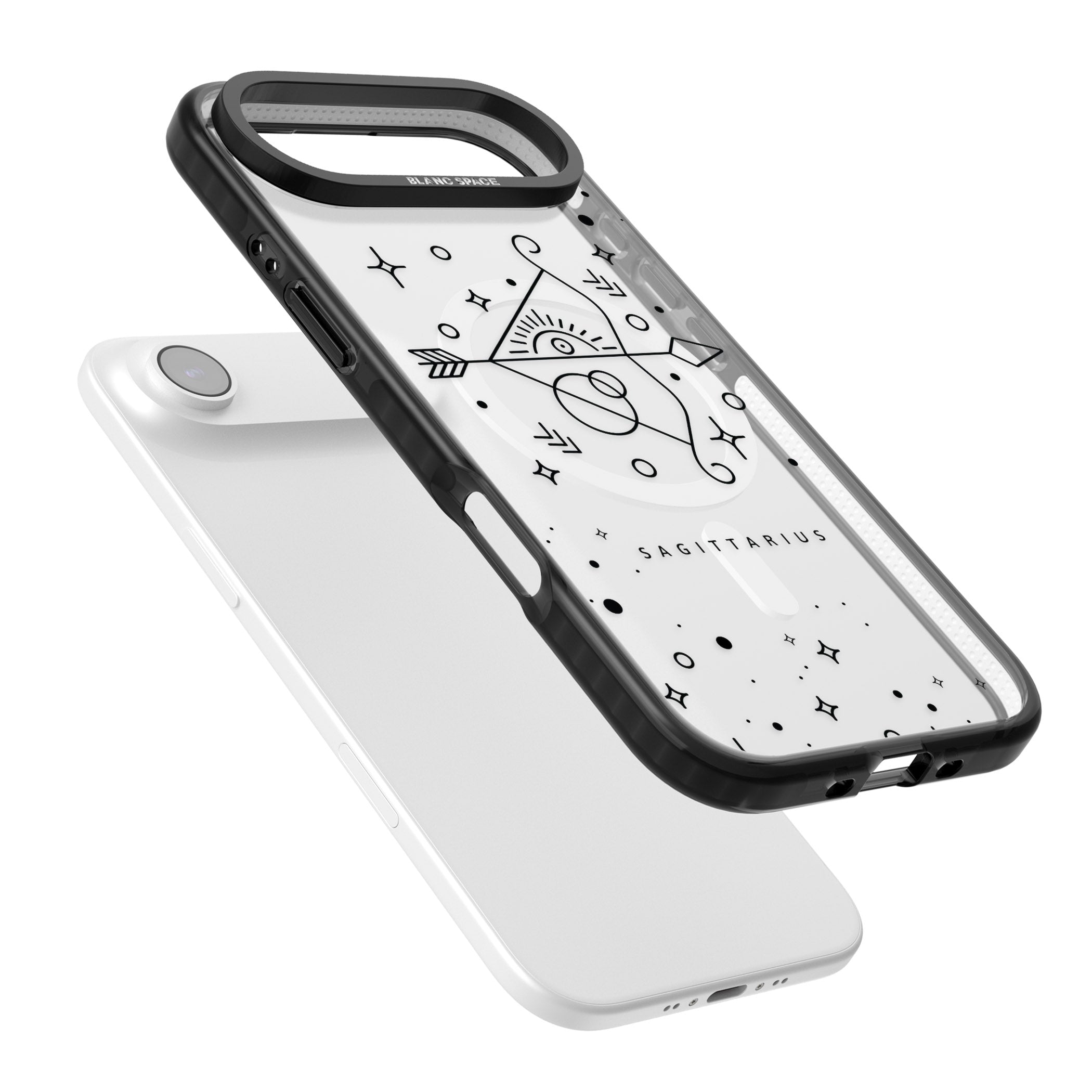 Sagittarius Arcane iPhone 17 Air Impact Pro Black Phone Case Colours