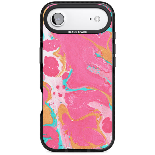 Vibrant Marbled Paper