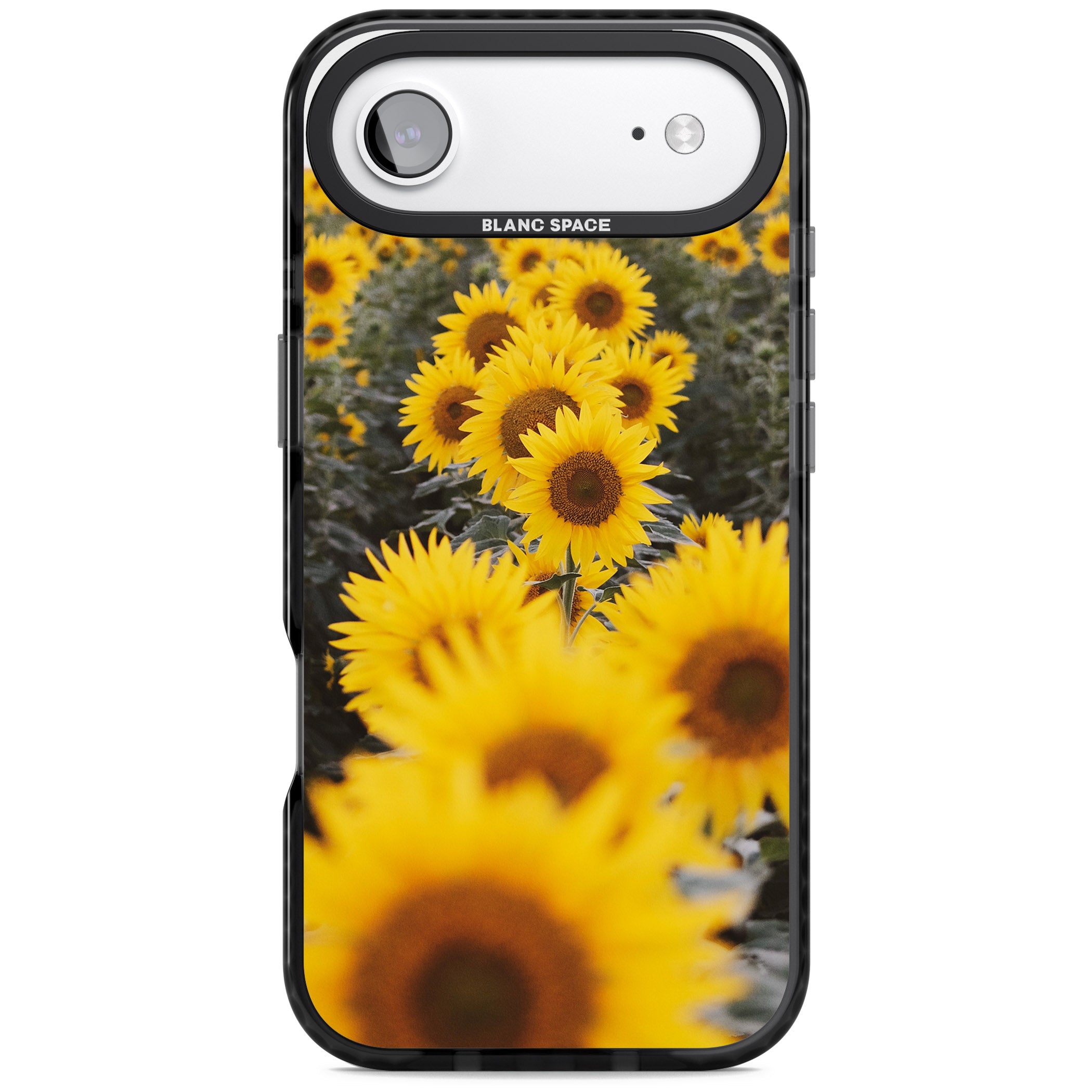 Sunflower Field iPhone 17 Air Impact Black Phone Case