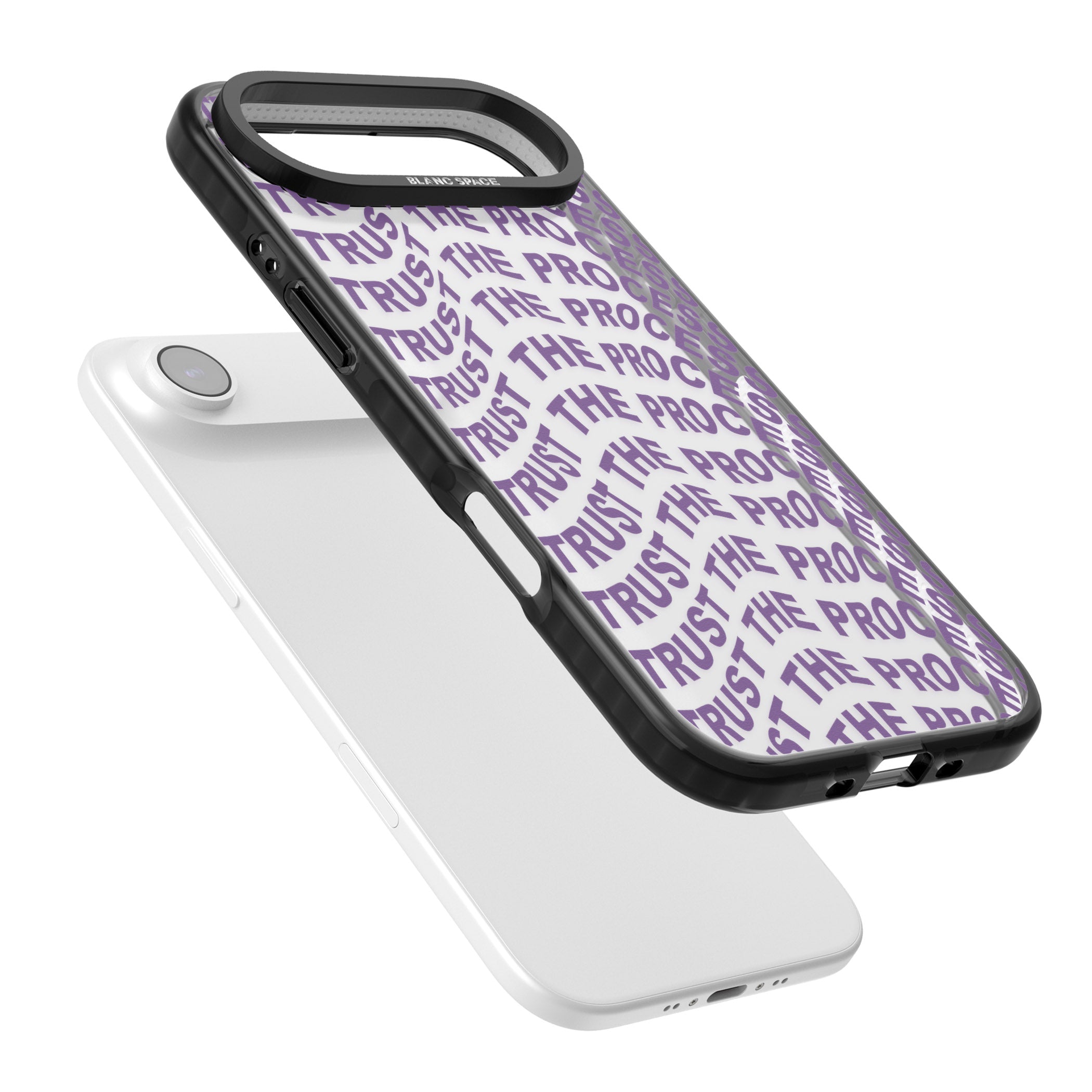 Trust The Process iPhone 17 Air Impact Black Phone Case Colours