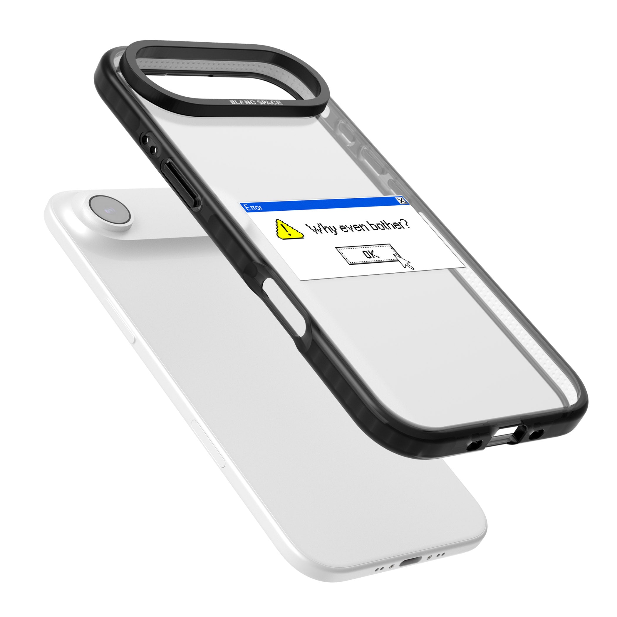 Why Even Bother Exe iPhone 17 Air Impact Black Phone Case Colours