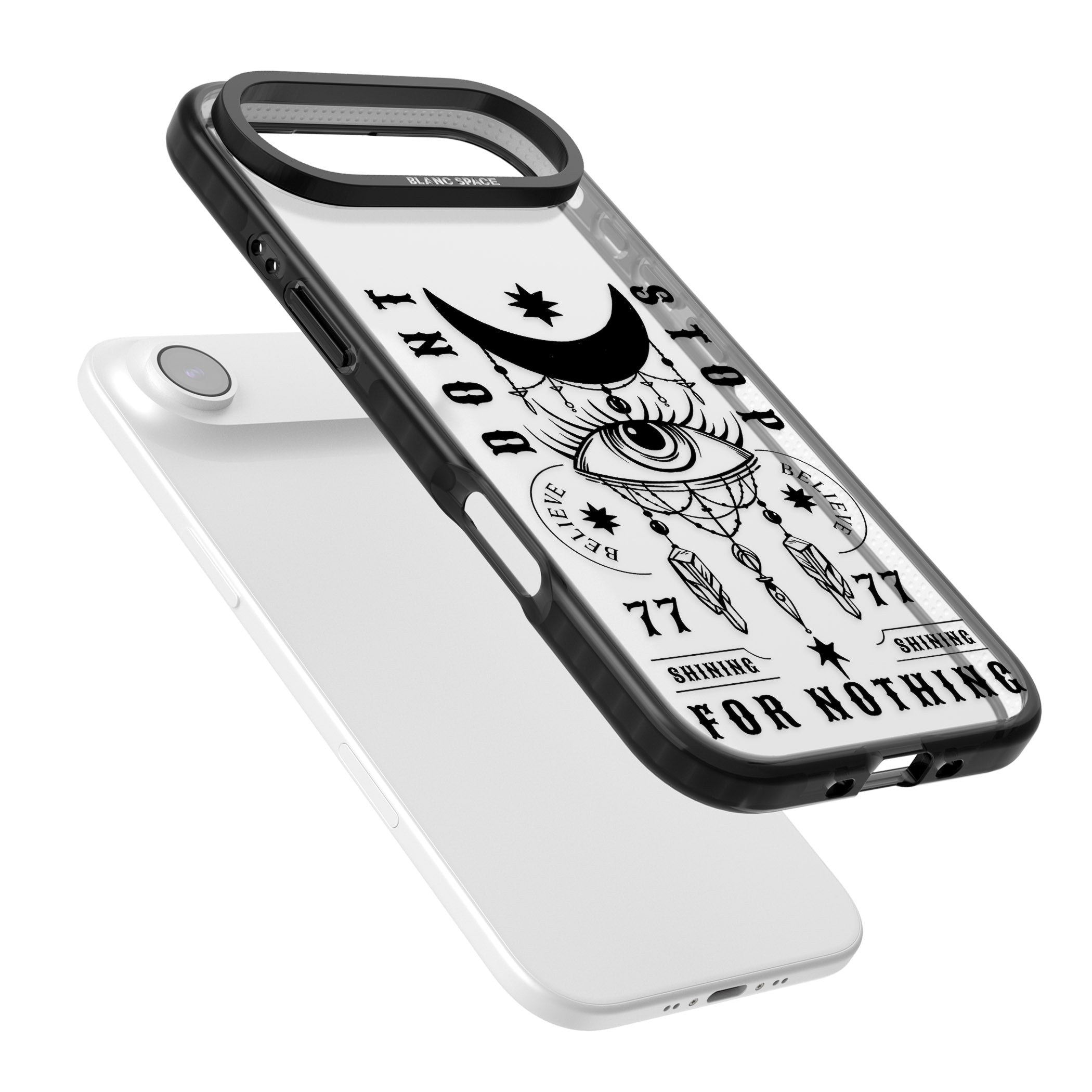 Dont Stop For Nothing iPhone 17 Air Impact Black Phone Case Colours