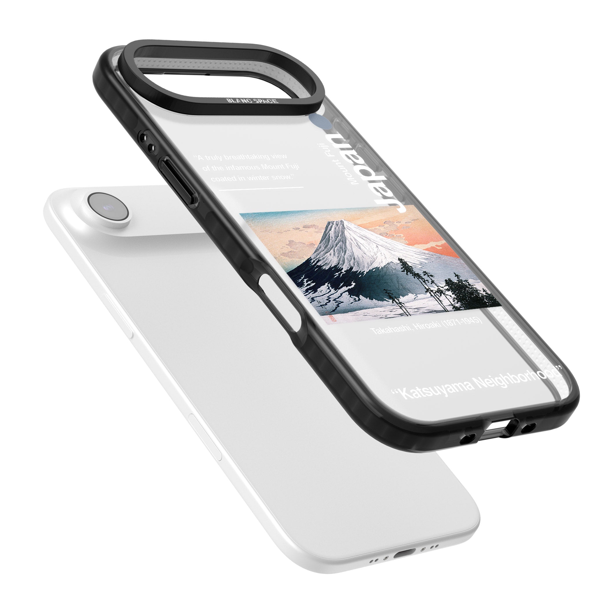 Katsuyama Neighborhood iPhone 17 Air Impact Black Phone Case Colours