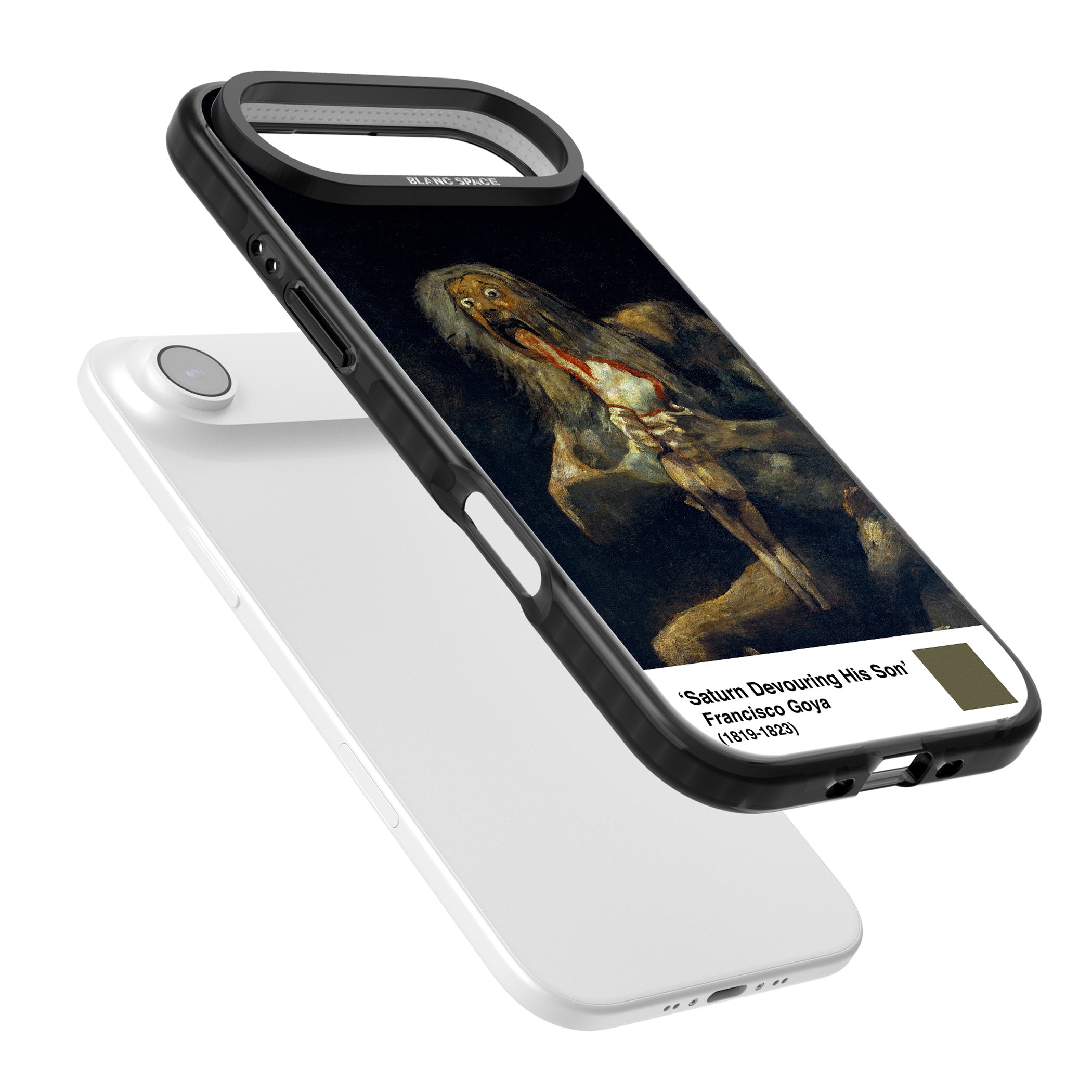 Saturn Devouring His Son iPhone 17 Air Impact Black Phone Case Colours