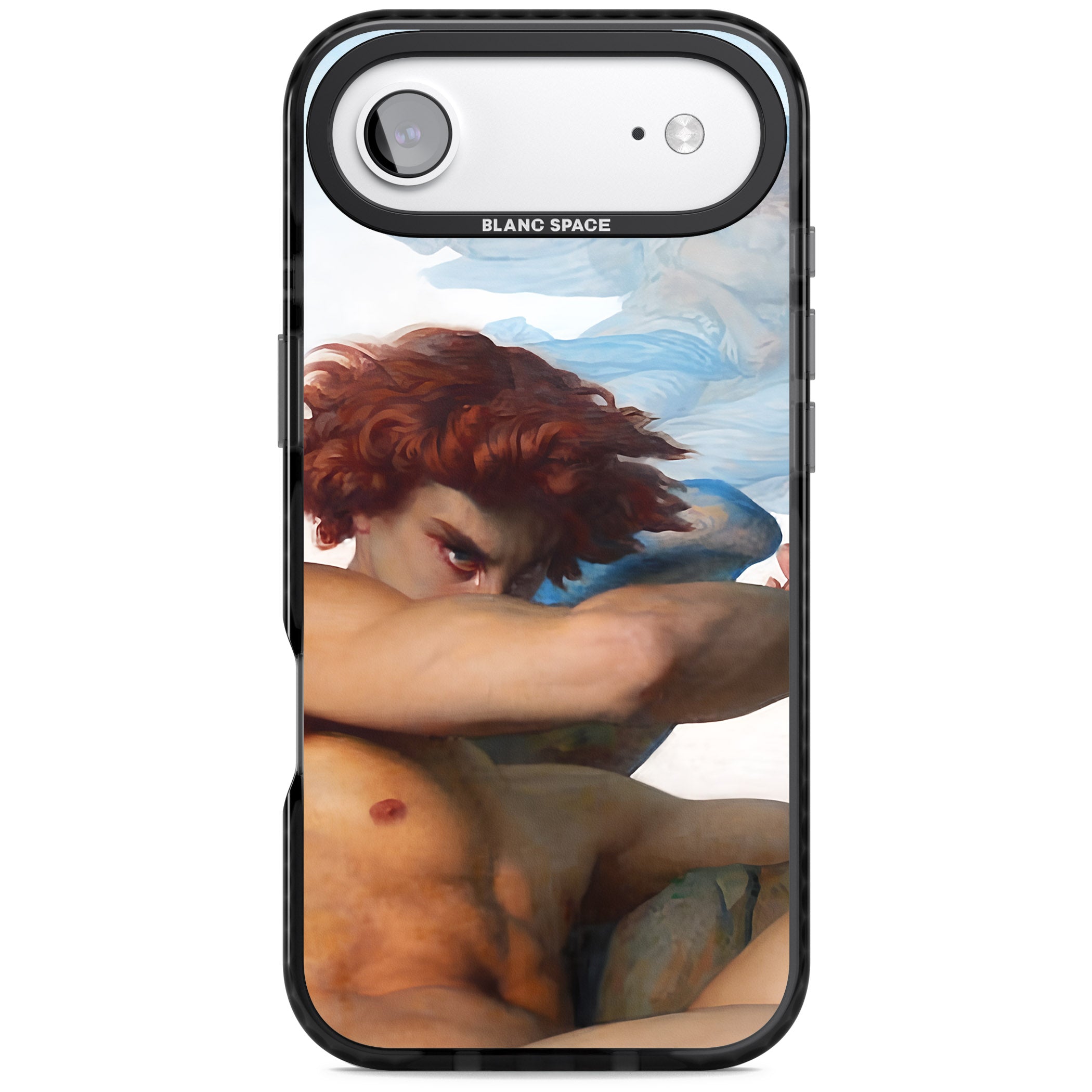The Fallen Angel iPhone 17 Air Impact Black Phone Case