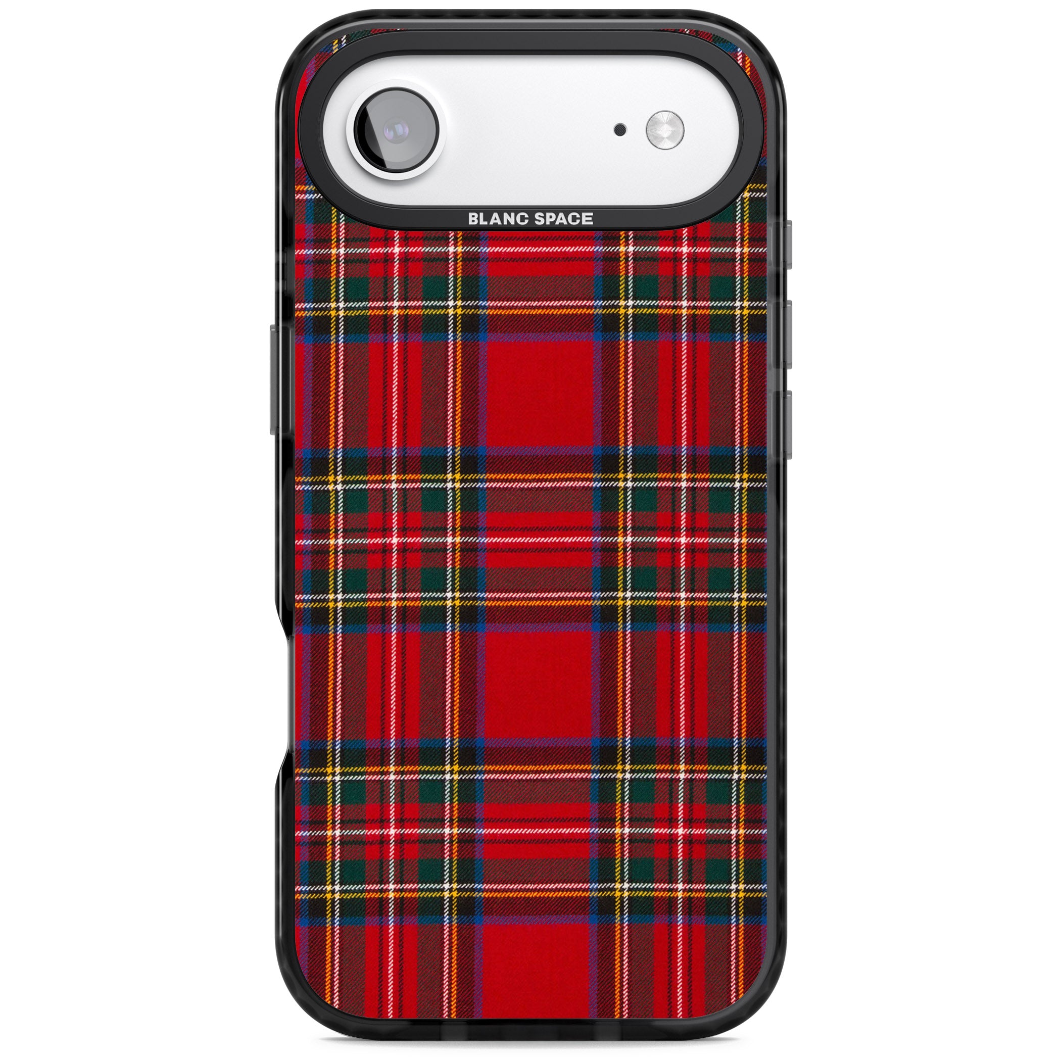 Royal Stewart Tartan iPhone 17 Air Impact Black Phone Case