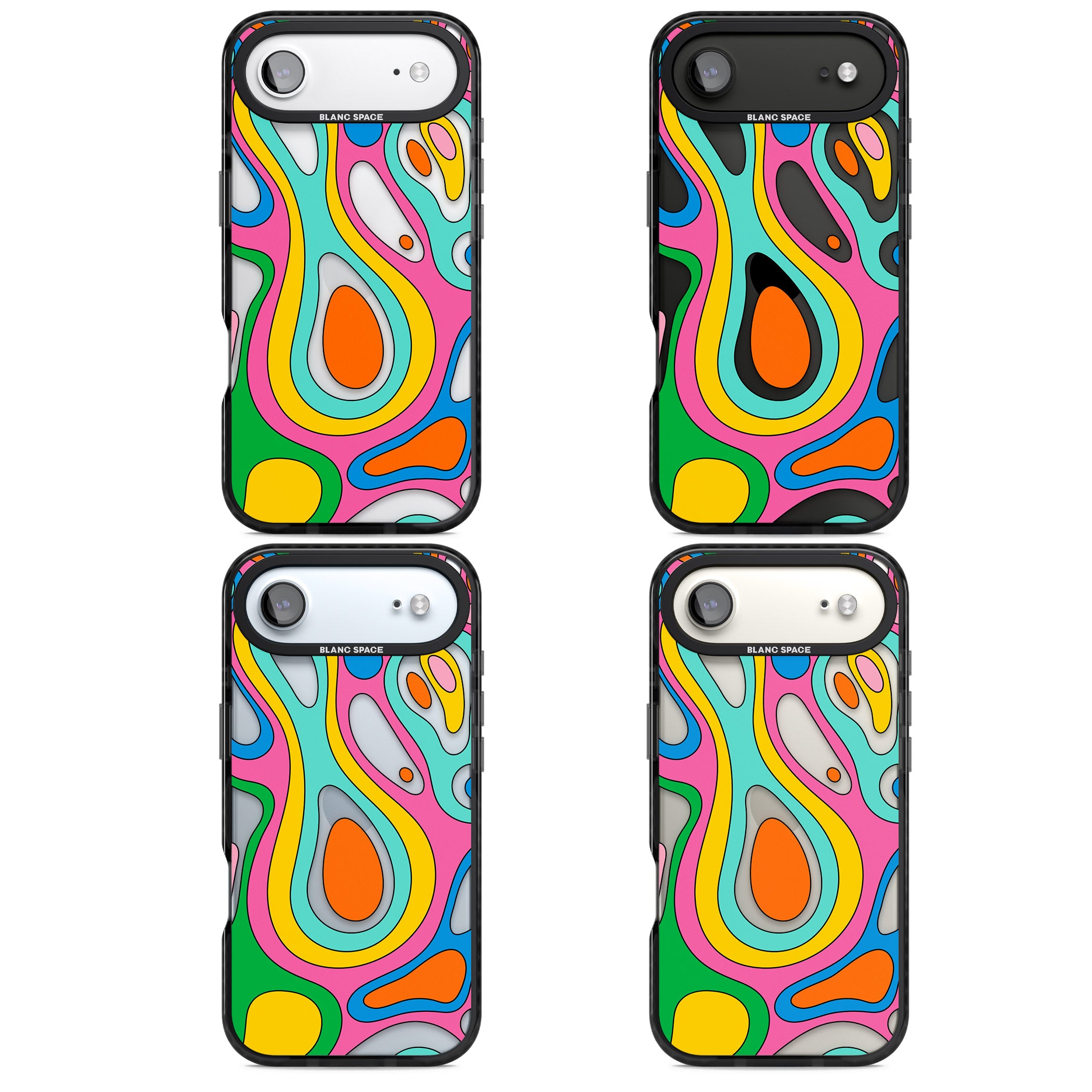 Dreams & Grooves iPhone 17 Air Impact Black Phone Case APT Impact Protection