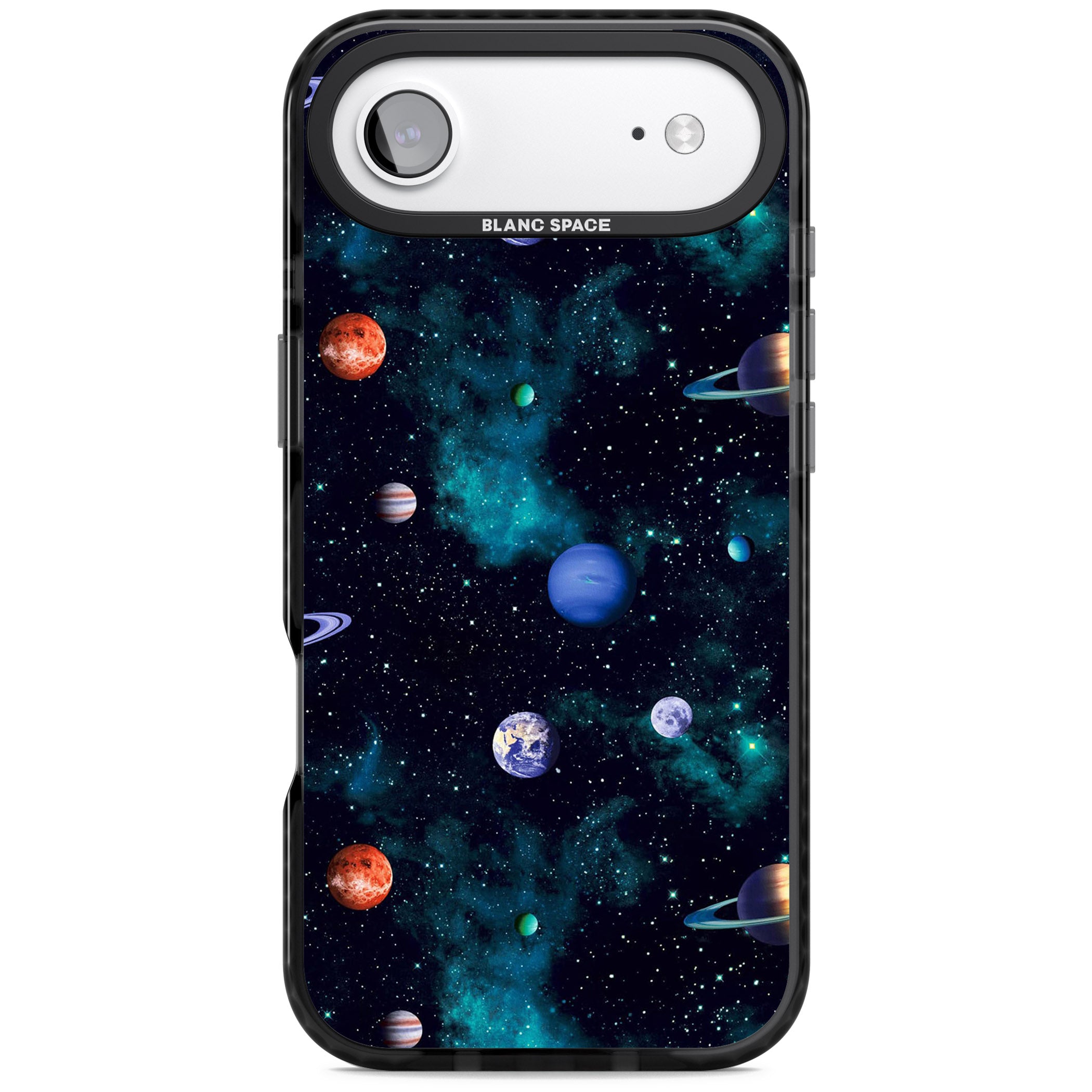 Deep Space iPhone 17 Air Impact Black Phone Case