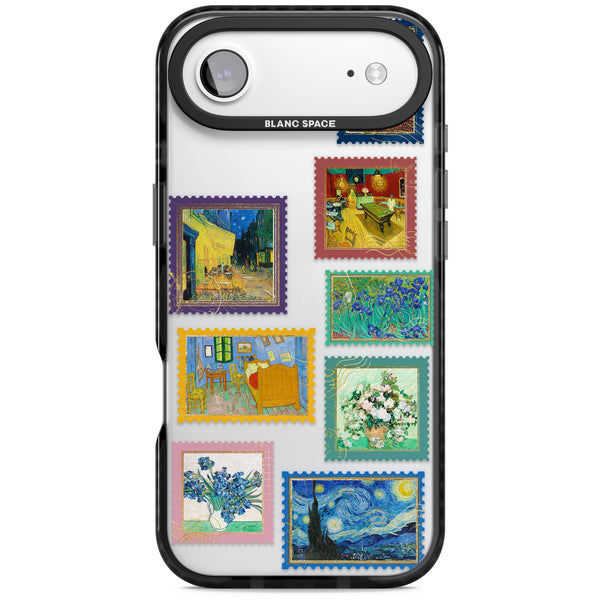 Coloured Vintage Art Stamps