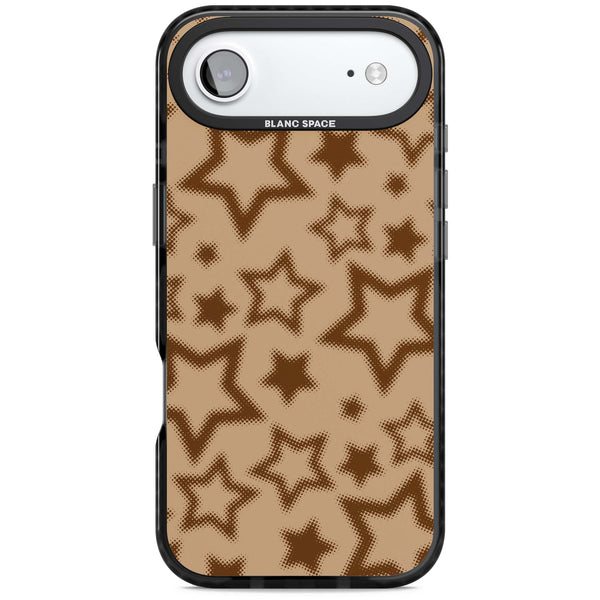 Latte Halftone Stars