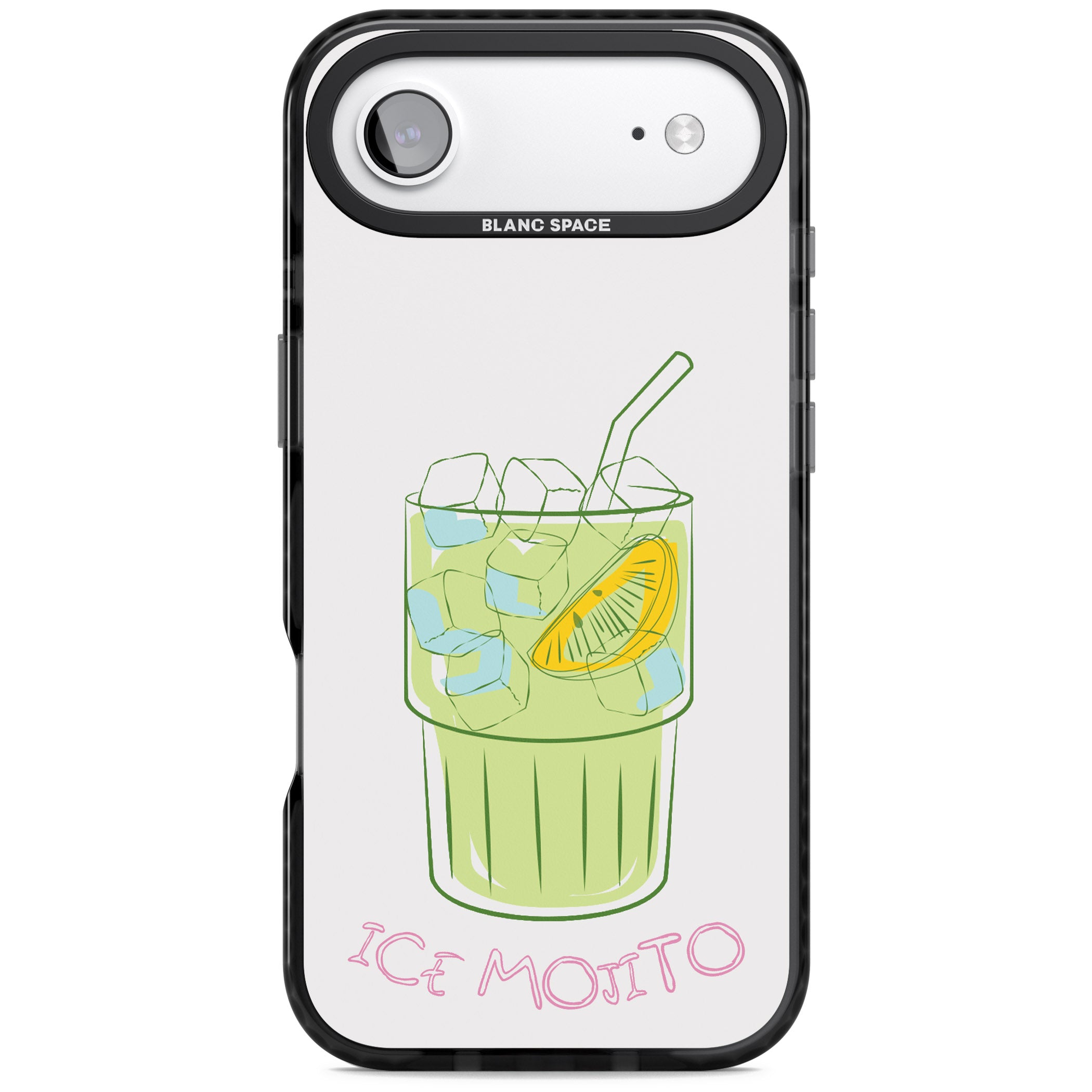 Ice Mojito iPhone 17 Air Impact Black Phone Case
