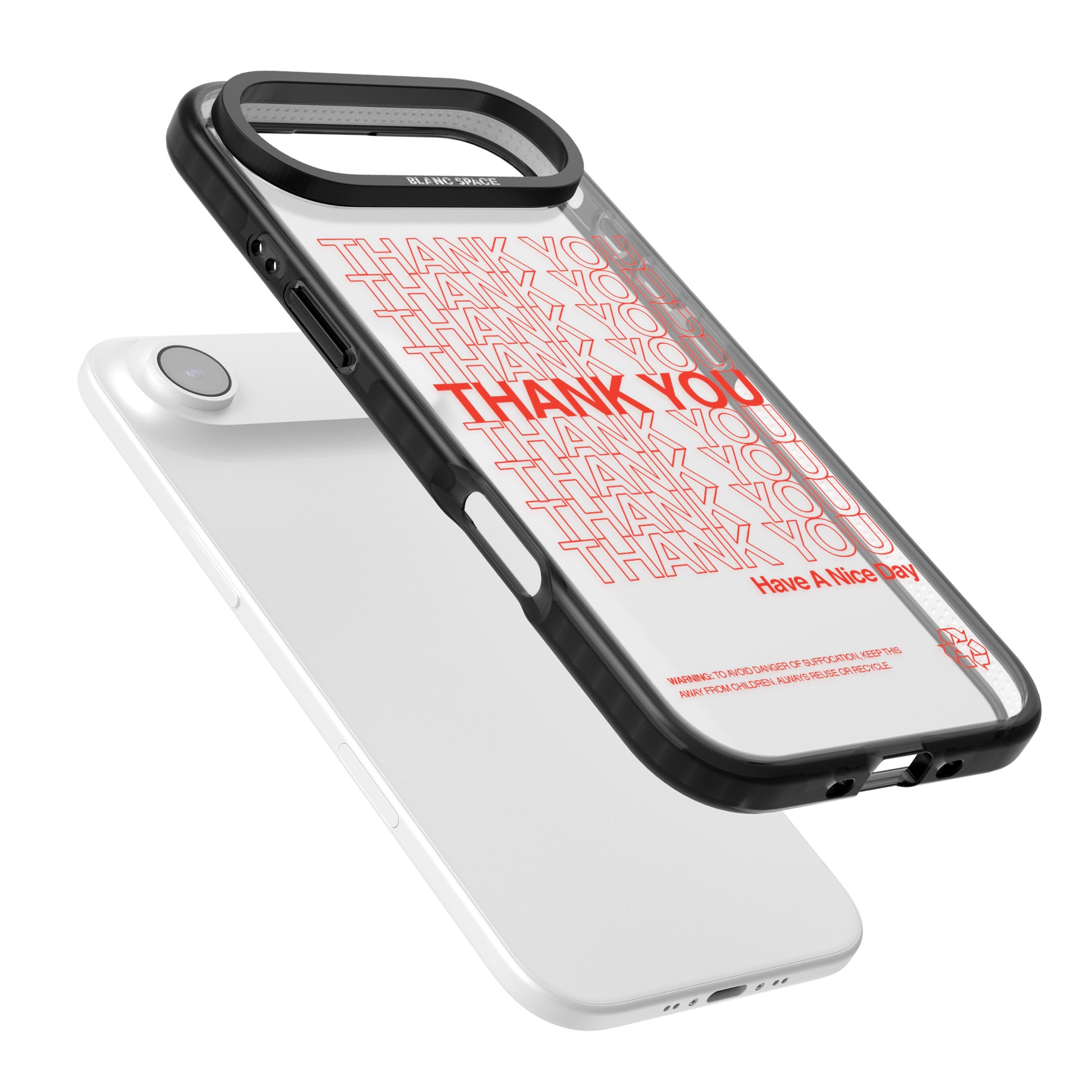 Thank You Have A Nice Day iPhone 17 Air Impact Black Phone Case Colours