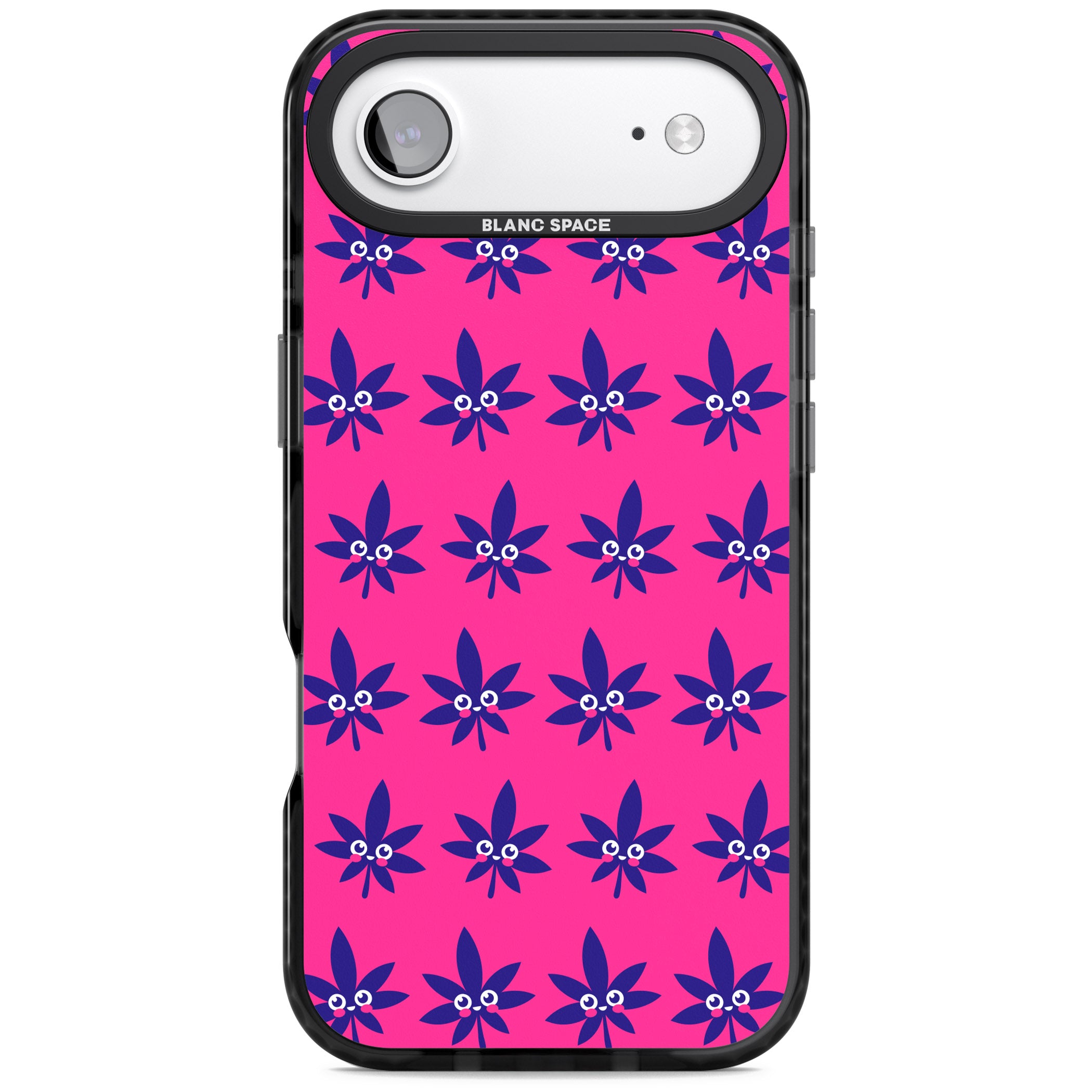 Pink Sativa iPhone 17 Air Impact Black Phone Case
