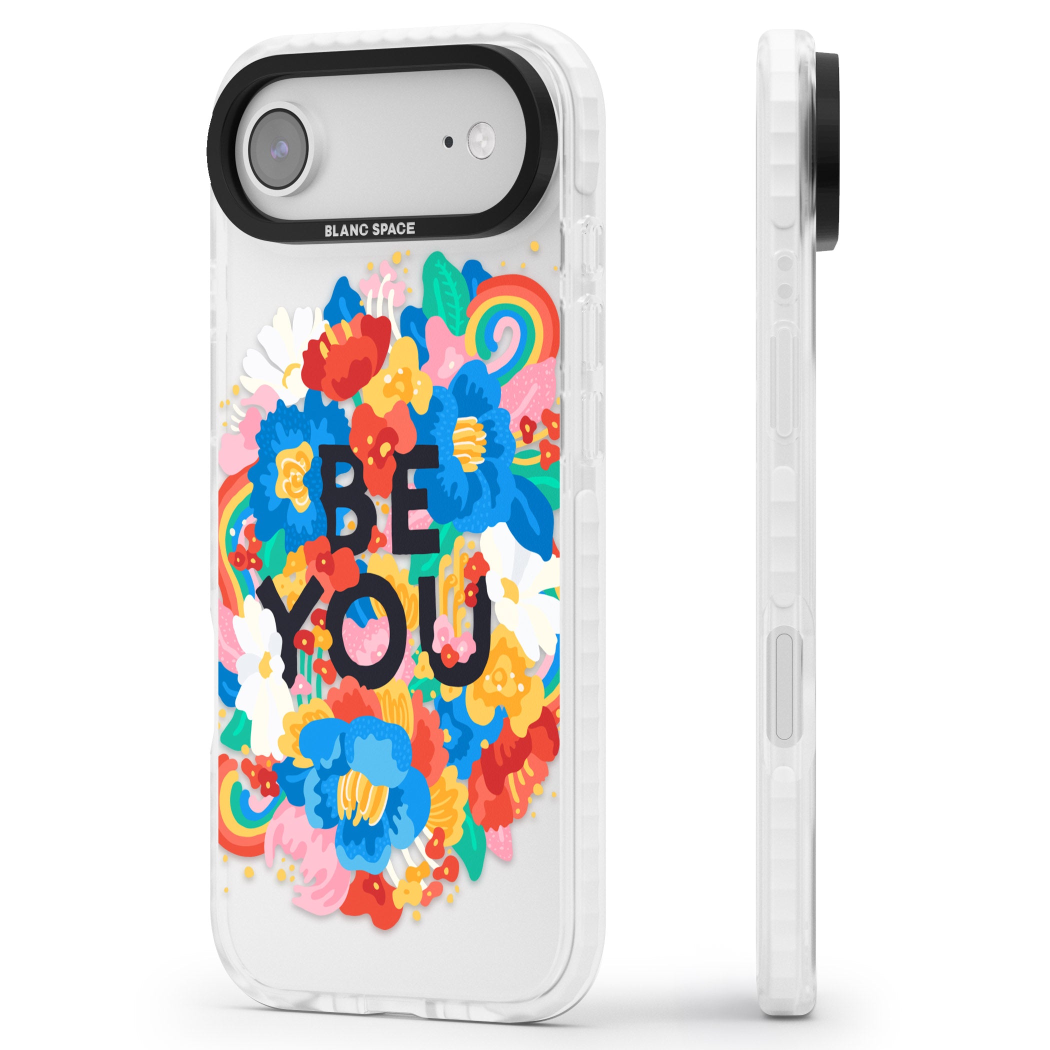 Be You iPhone 17 Air Impact Clear Phone Case Side Profile