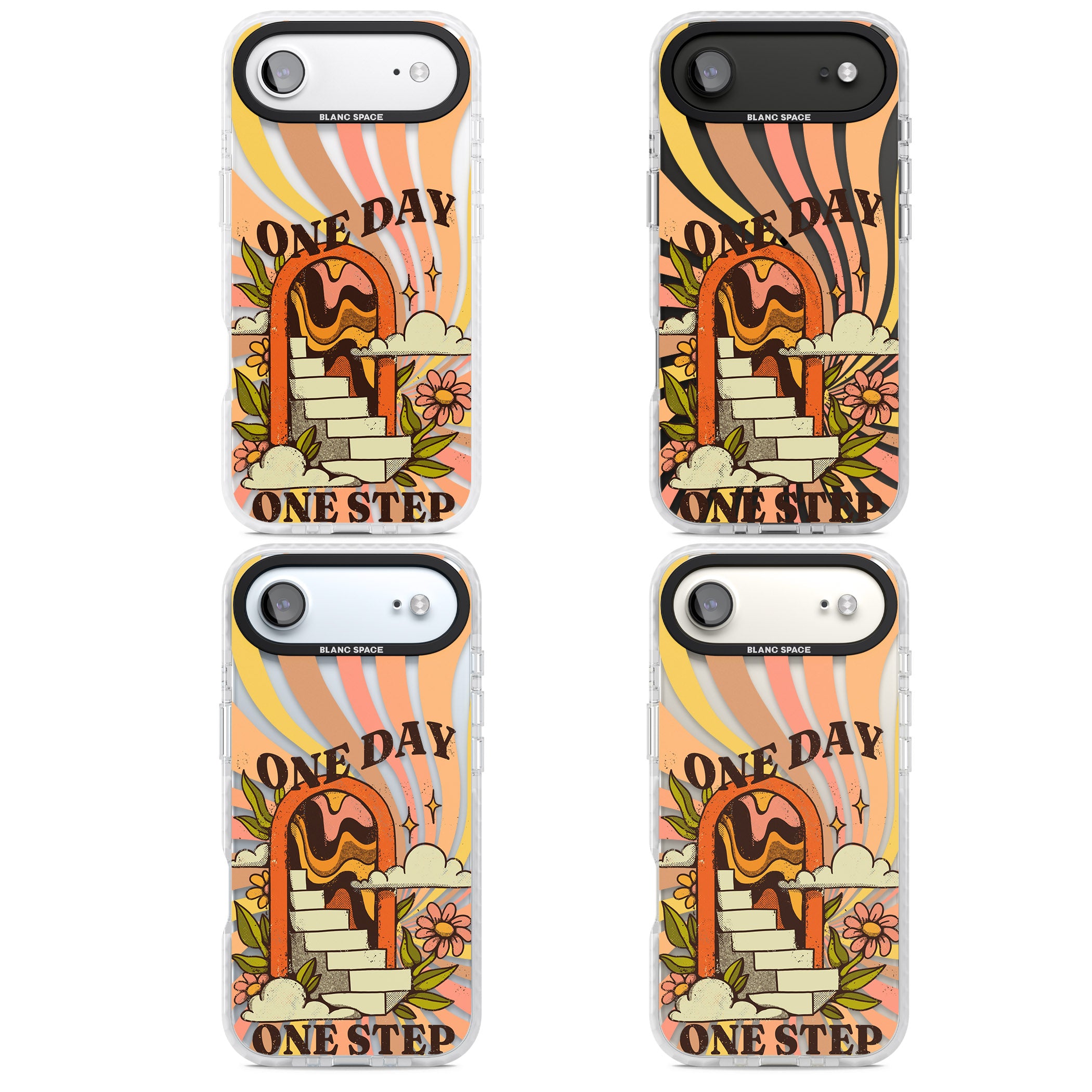 One Day One Step iPhone 17 Air Impact Clear Phone Case APT Impact Protection