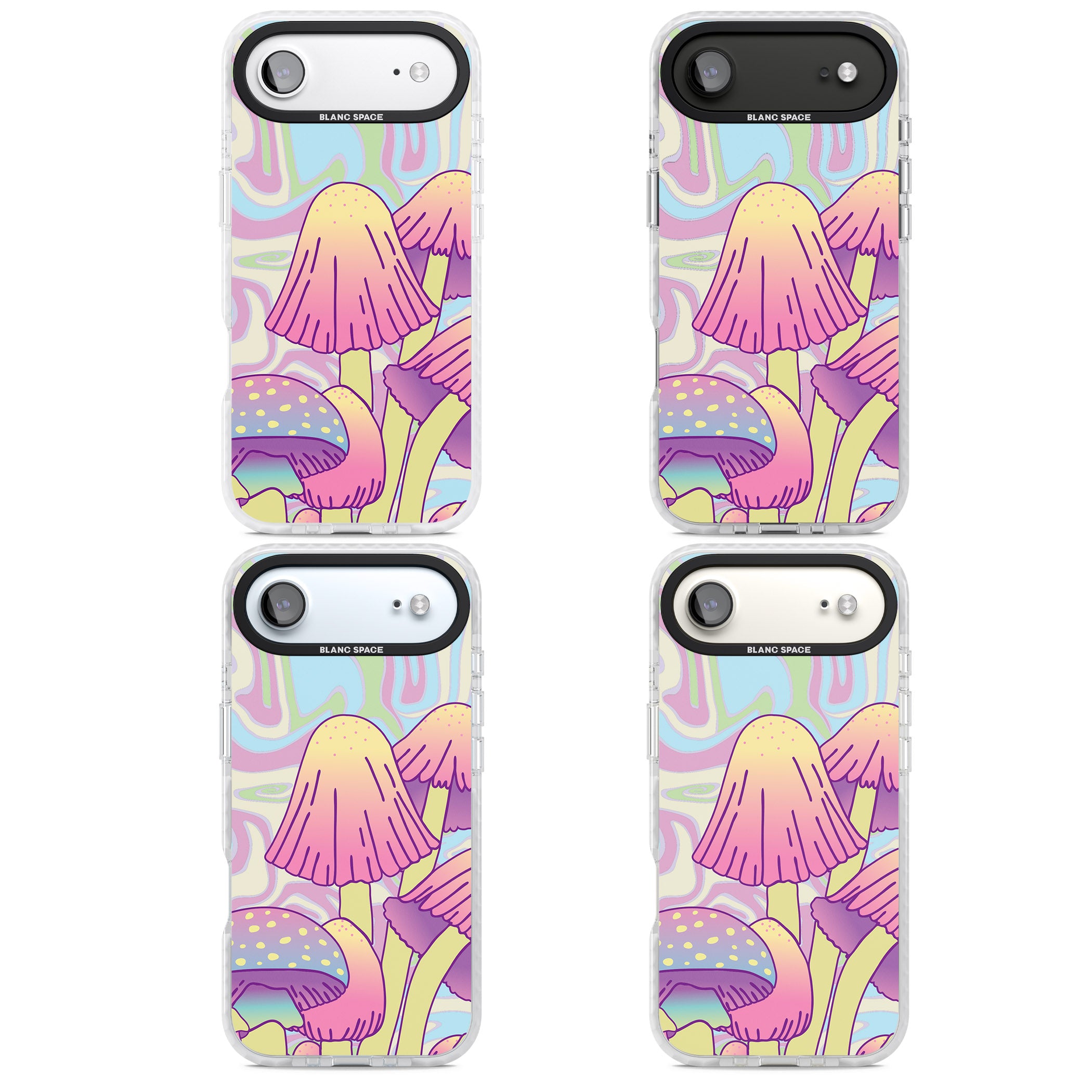 Shroomin' iPhone 17 Air Impact Clear Phone Case APT Impact Protection