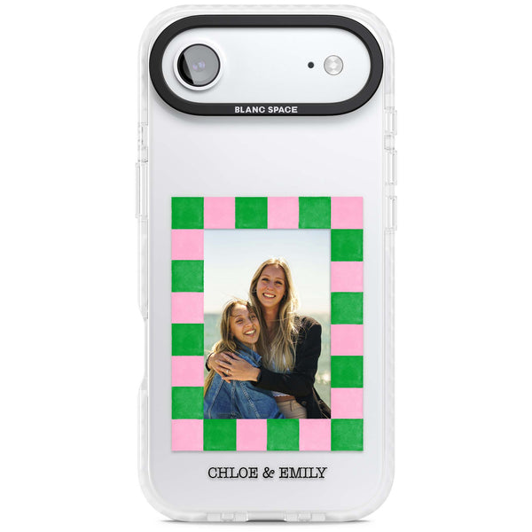 Personalised Riviera Check Photo