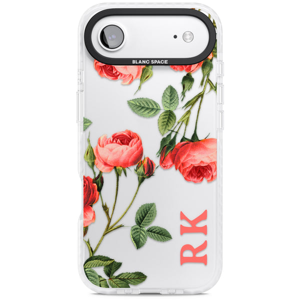 Personalised Vintage Floral Rose